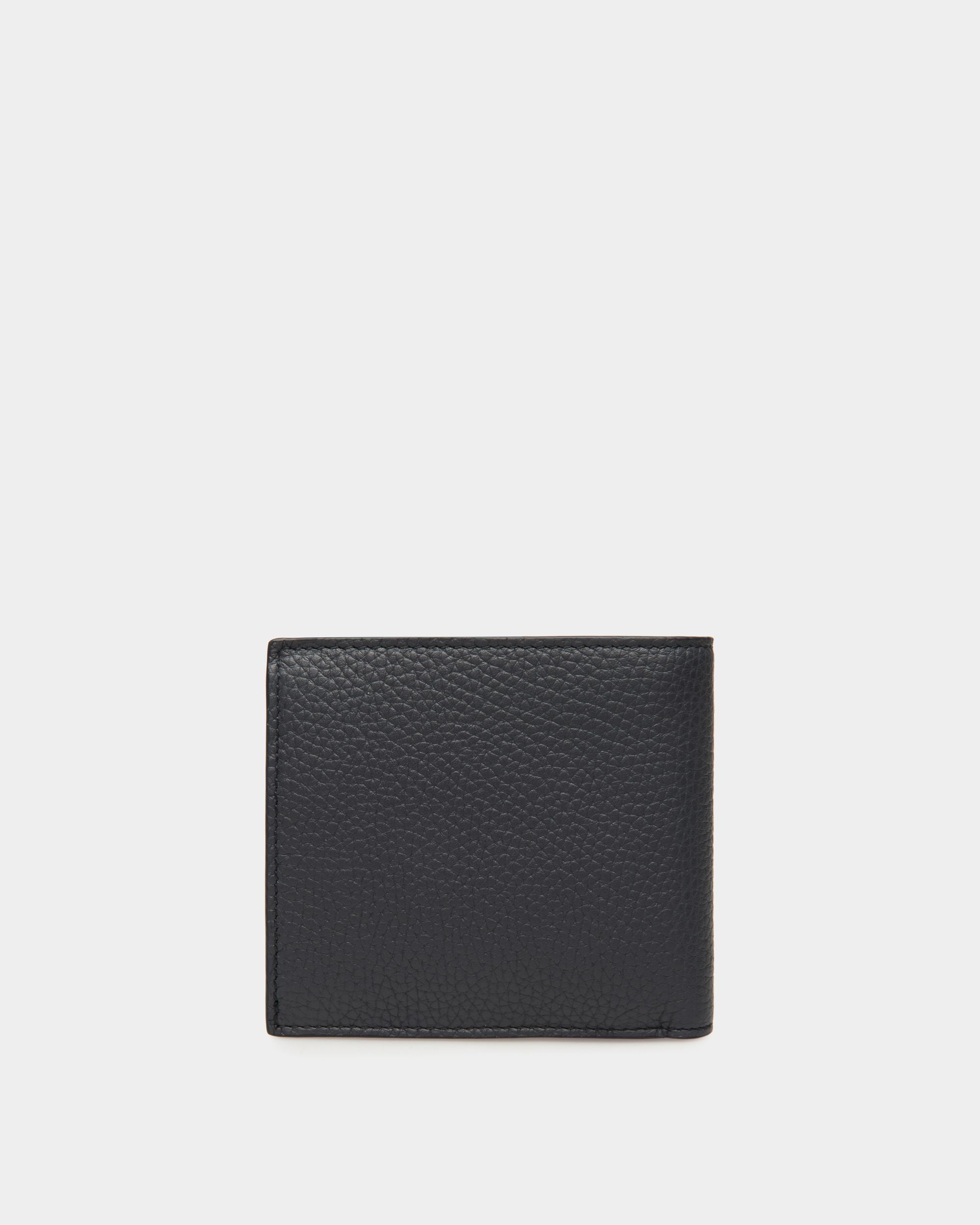 Ribbon Zweiteilige Brieftasche Aus Leder In Navy Blue - Herren - Bally - 02