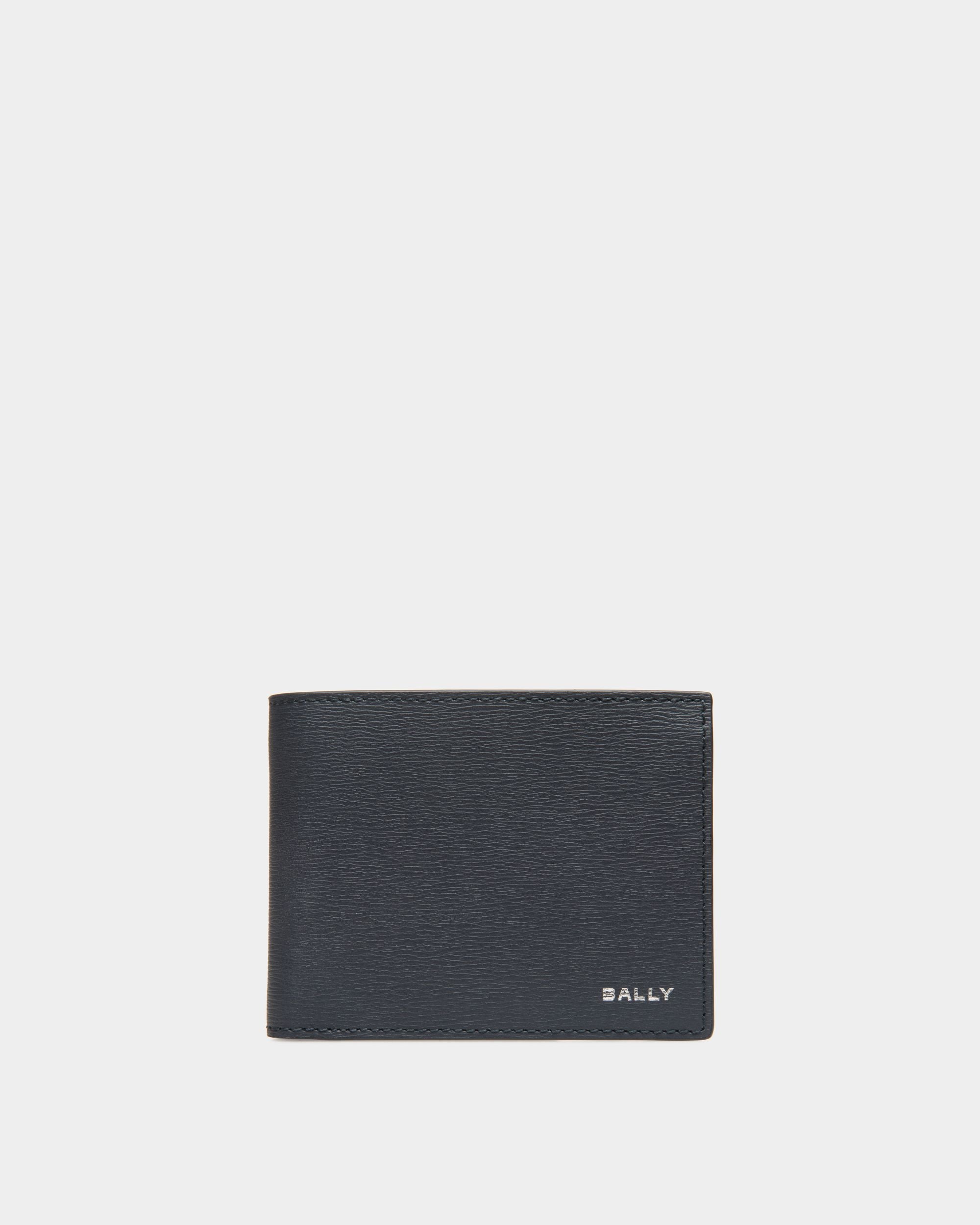 Crossing Zweiteilige Geldbörse Aus Mitternachtsblauem Leder - Herren - Bally - 01