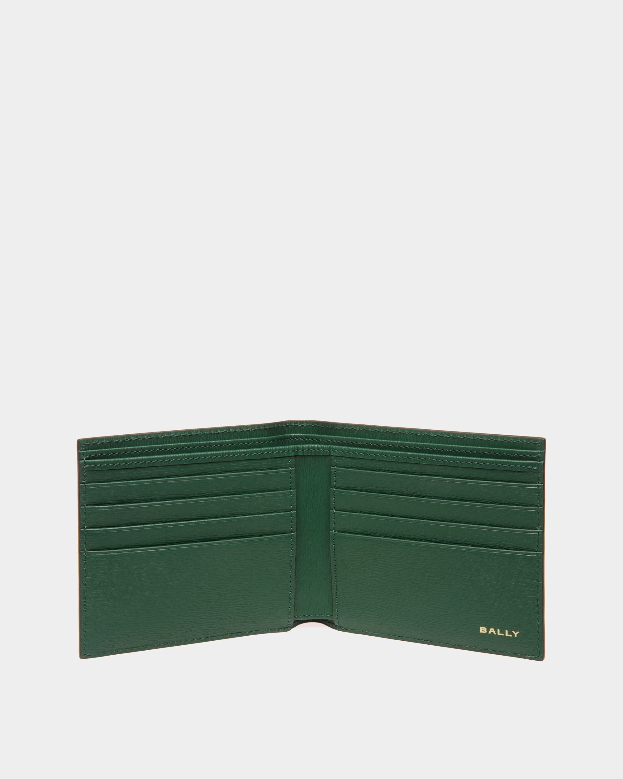 Pennant Geldbörse Aus Leder und TPU in Desert und Kelly Green - Herren - Bally - 03
