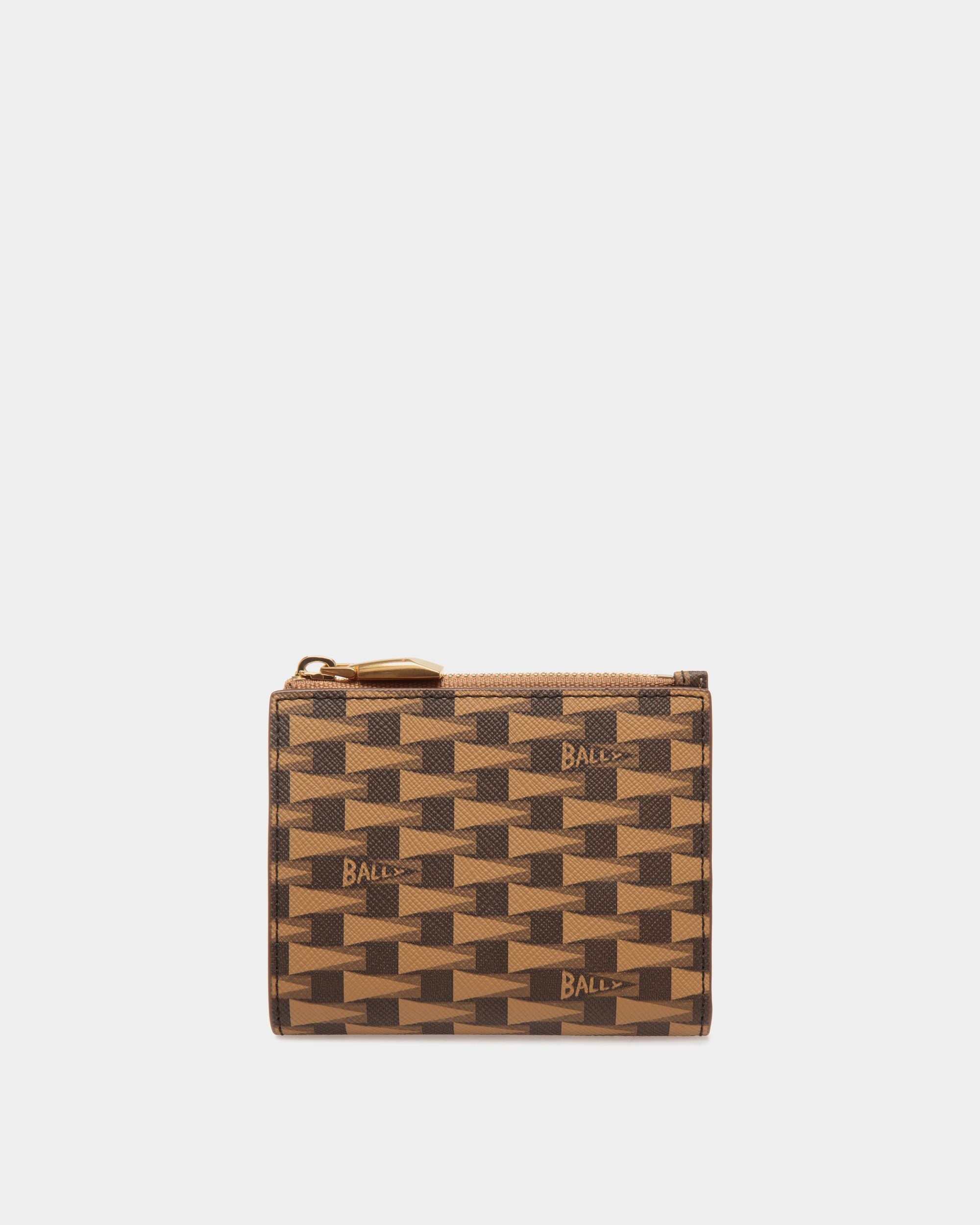 Pennant Wallet In Brown Synthetic - Herren - Bally - 01