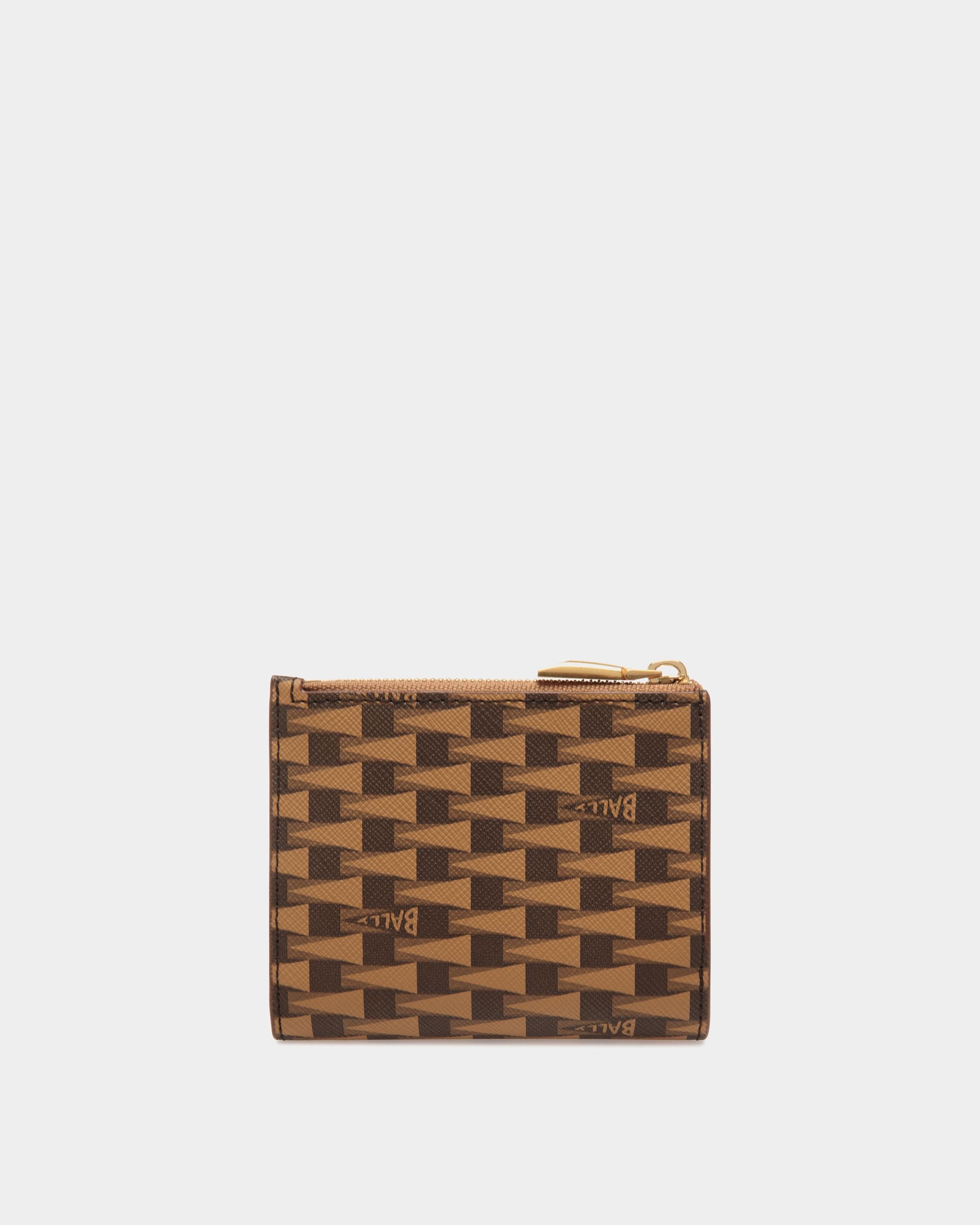 Pennant Wallet In Brown Synthetic - Herren - Bally - 02