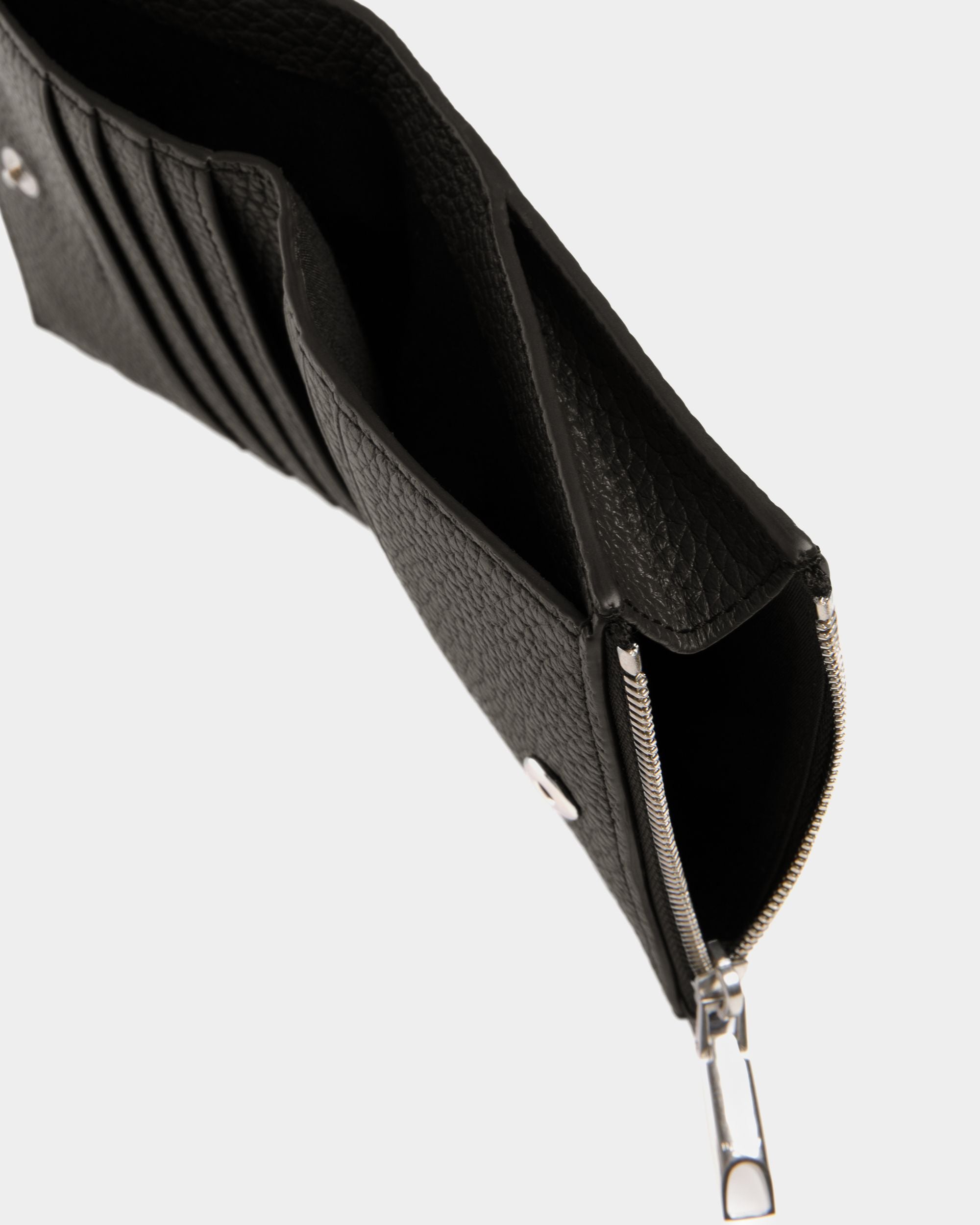 Ribbon Geldbörse Aus Leder In Schwarz - Herren - Bally - 04