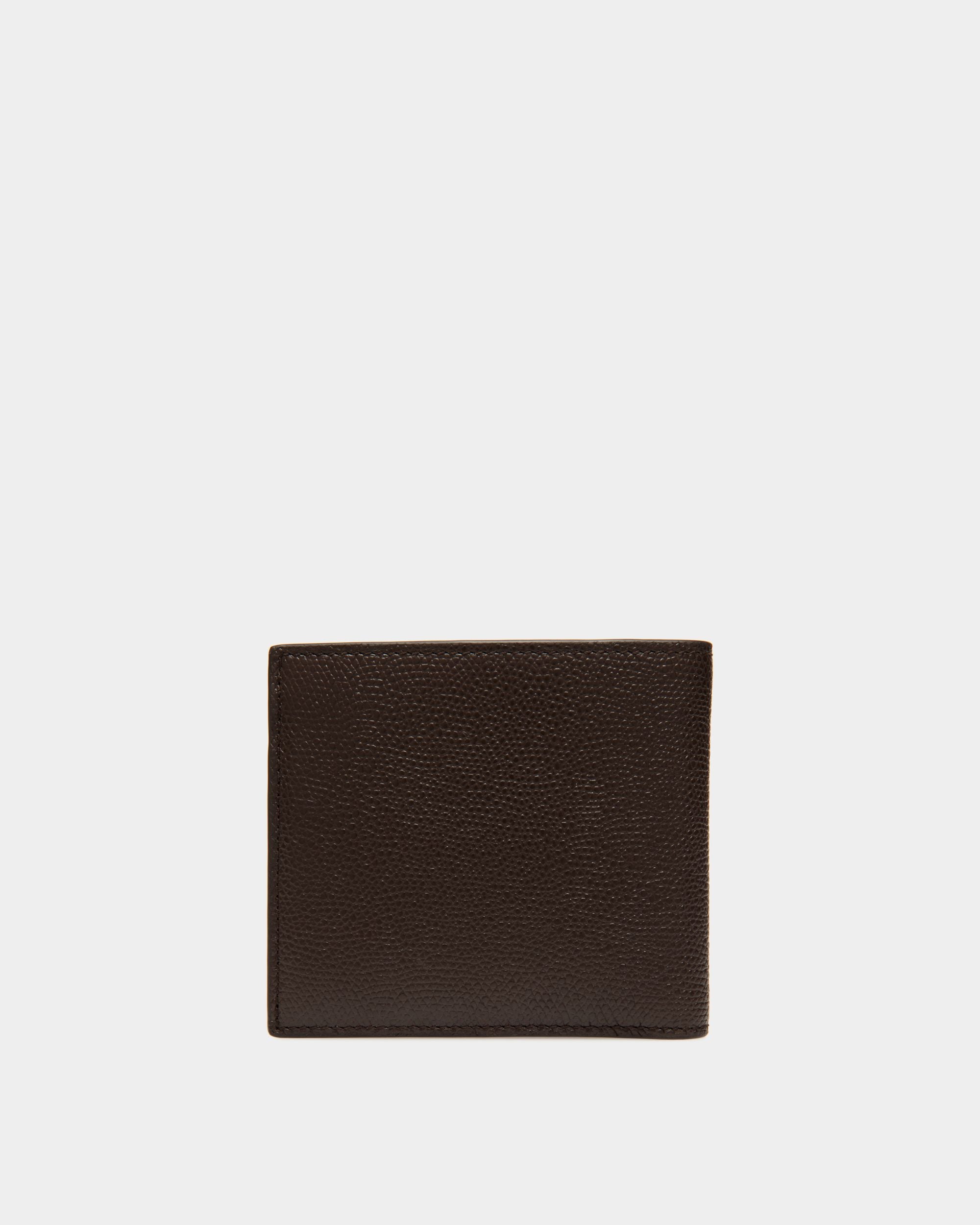 Zweiteilige Flag Geldbörse Aus Leder In Ebenholzschwarz - Herren - Bally - 01