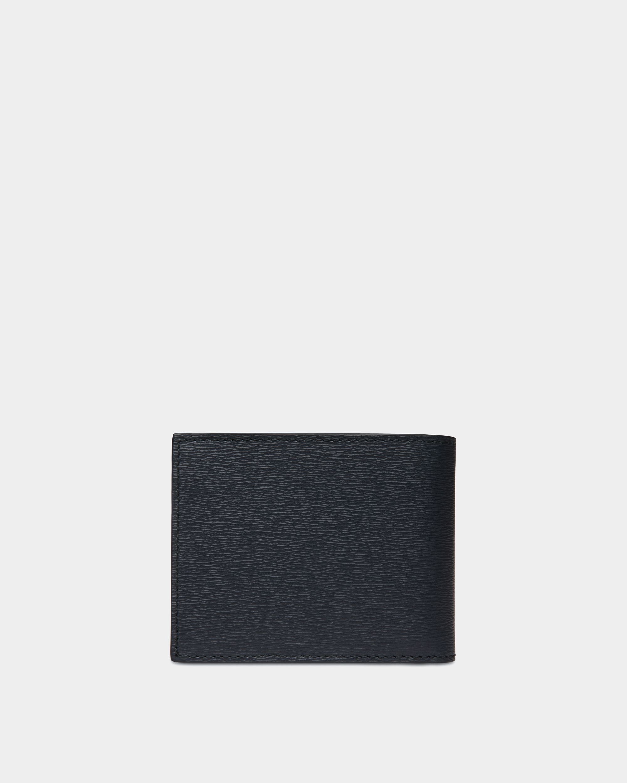 Zweiteilige Crossing Brieftasche Aus Leder In Navy Blue - Herren - Bally - 02