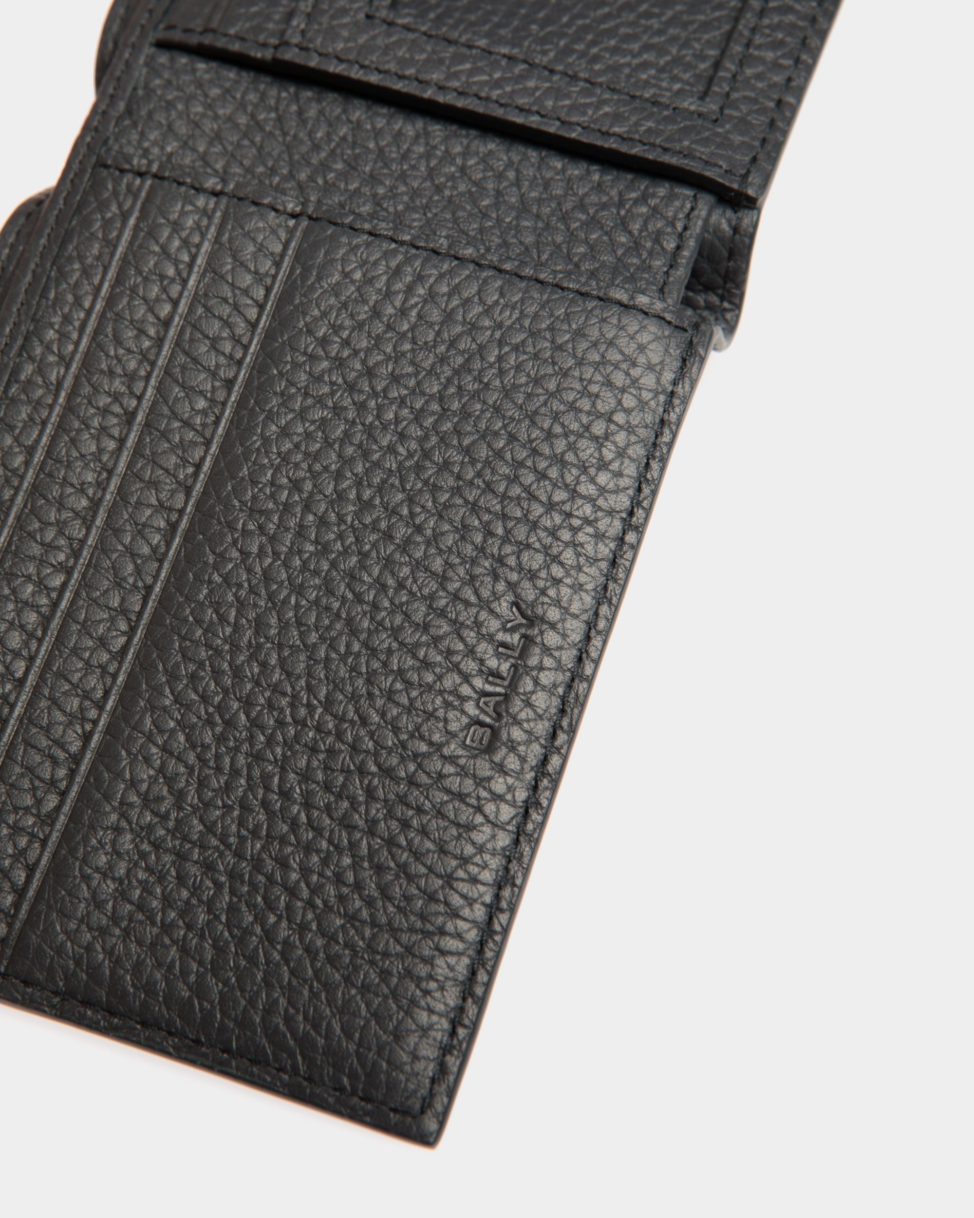 Ribbon Zweiteilige Brieftasche Aus Leder In Navy Blue - Herren - Bally - 05