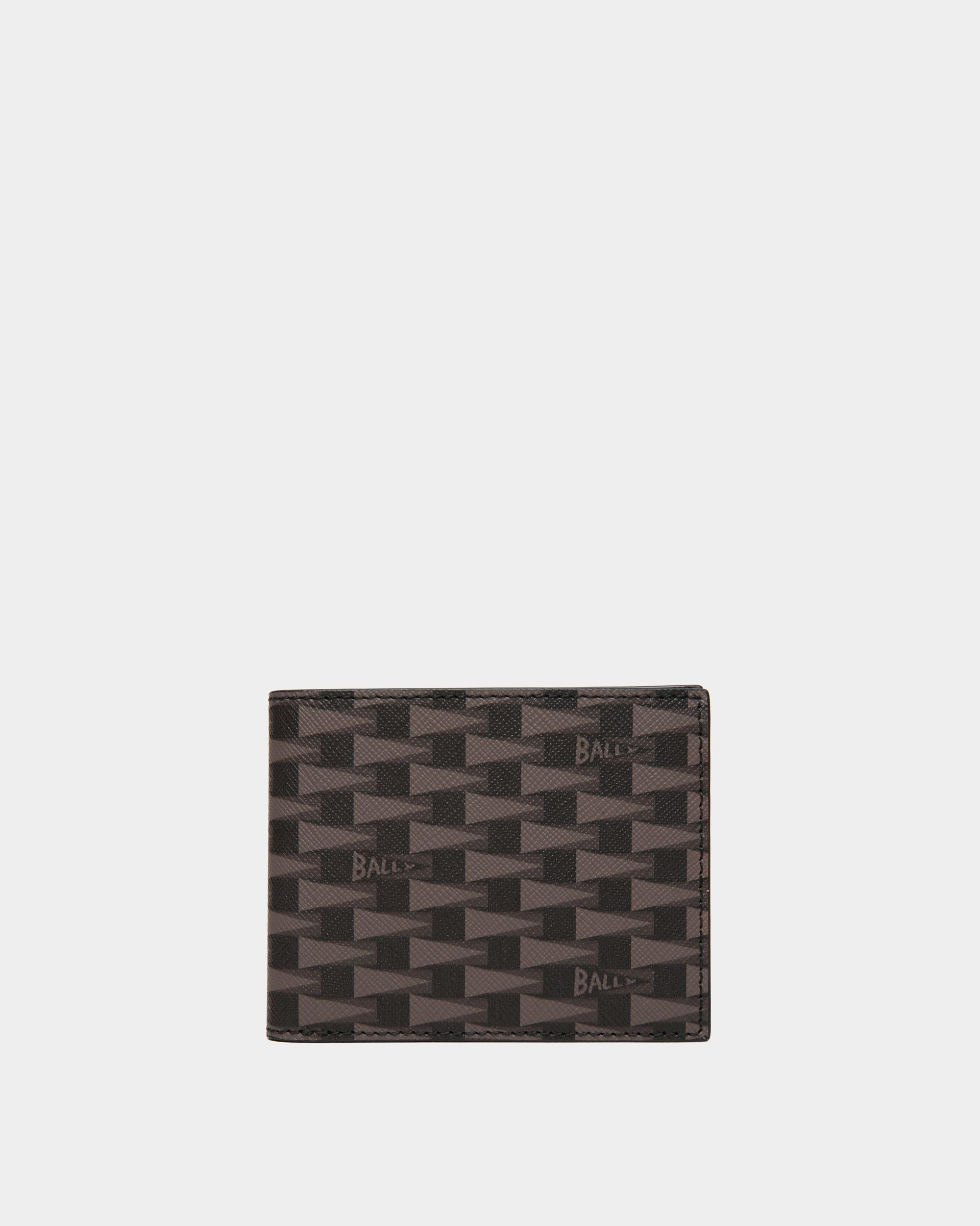 Pennant Bifold in Black Pennant Motif - Herren - Bally - 01