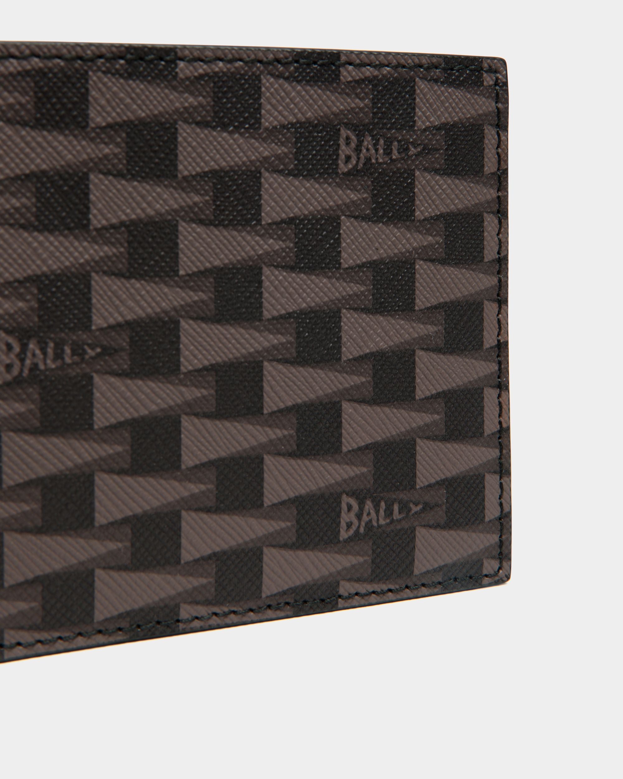 Pennant Bifold in Black Pennant Motif - Herren - Bally - 04