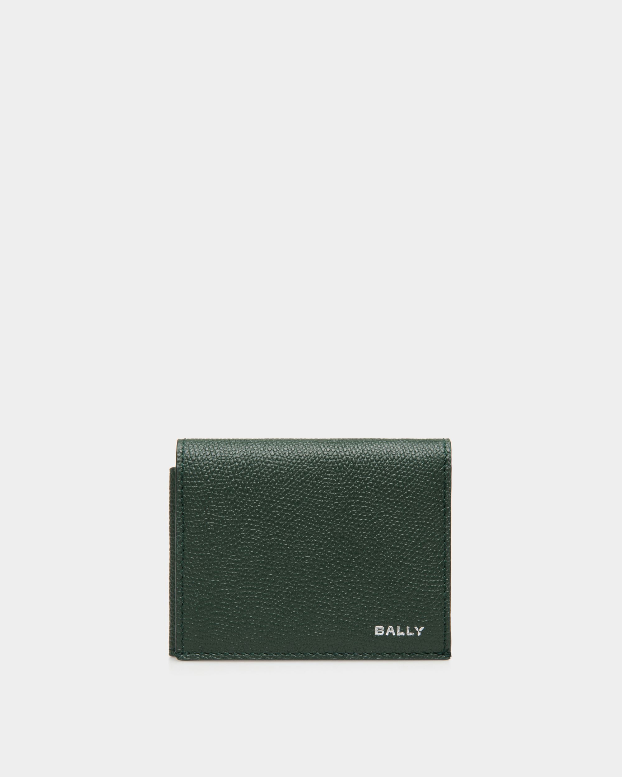 Flag Dreiteilige Geldbörse Aus Leder In Bottle Green - Herren - Bally - 01