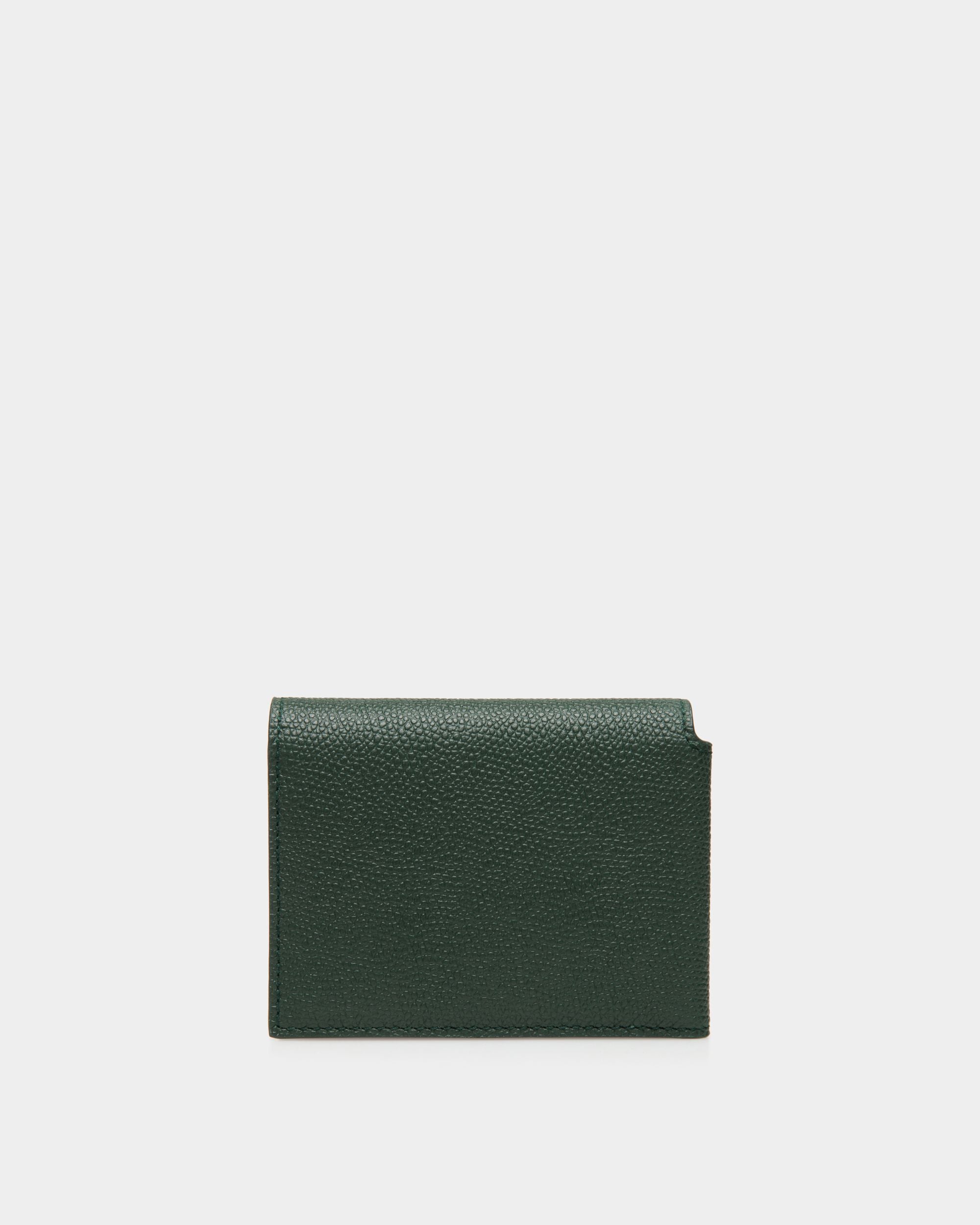 Flag Dreiteilige Geldbörse Aus Leder In Bottle Green - Herren - Bally - 02