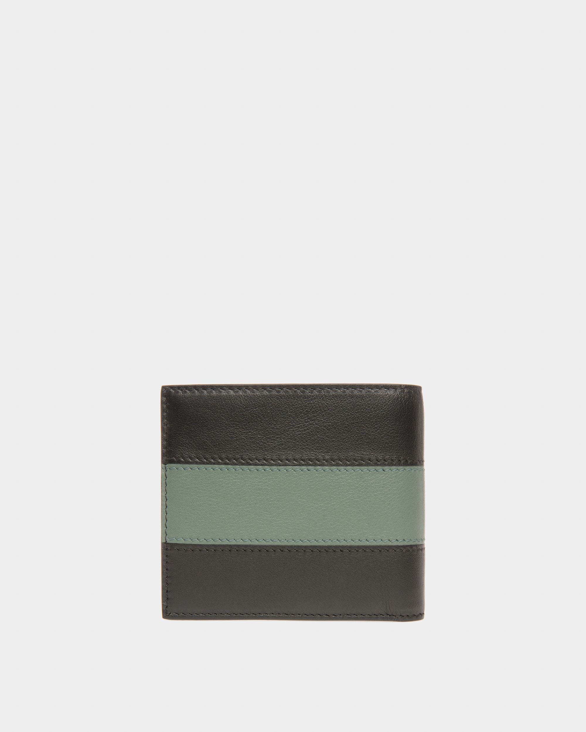 Brasai Ledergeldbörse In Schwarz Und Grün - Herren - Bally - 02