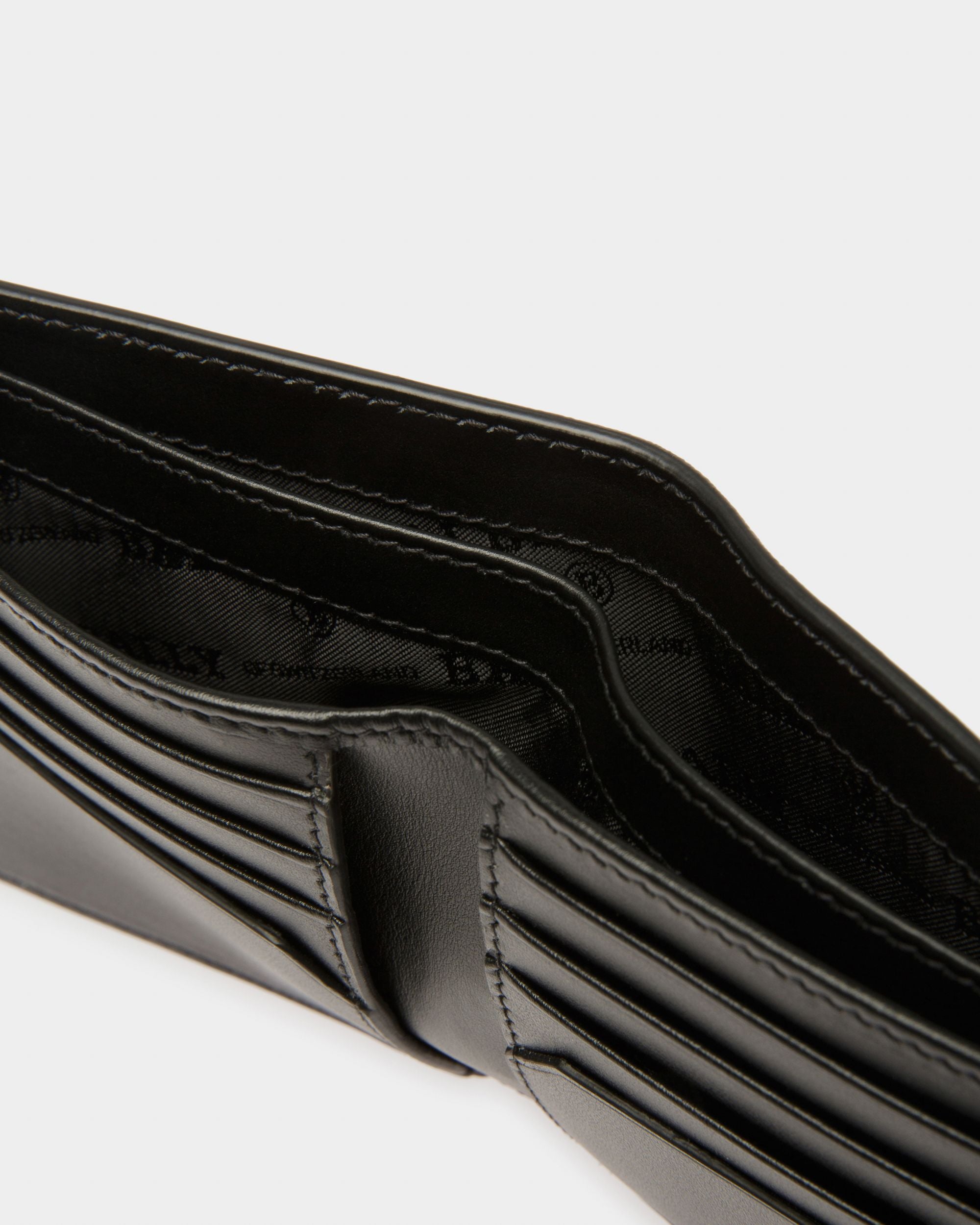 Brasai Ledergeldbörse In Schwarz Und Grün - Herren - Bally - 04