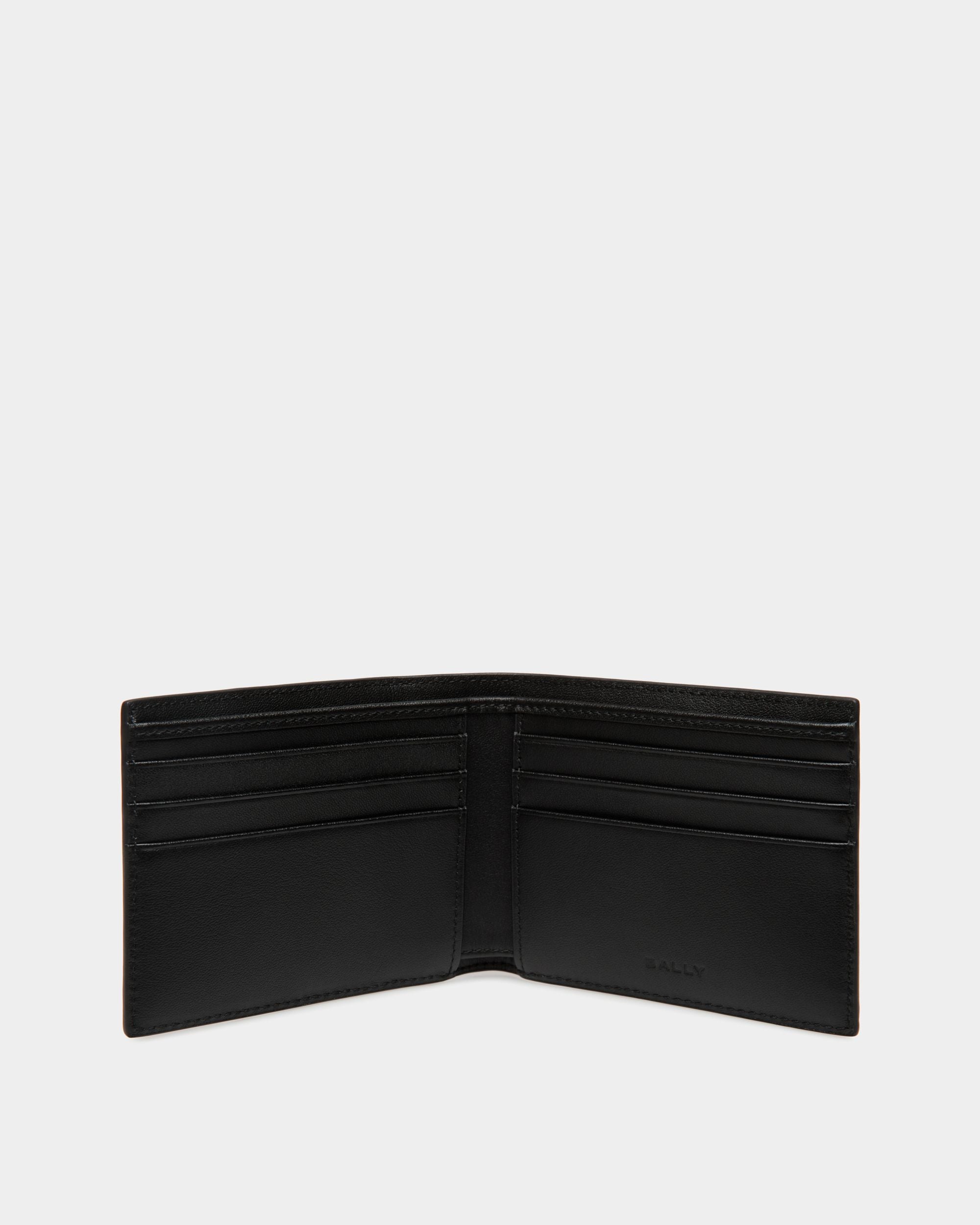 Mythos Zweiteilige Brieftasche Aus Recyceltem Leder In Schwarz - Herren - Bally - 03