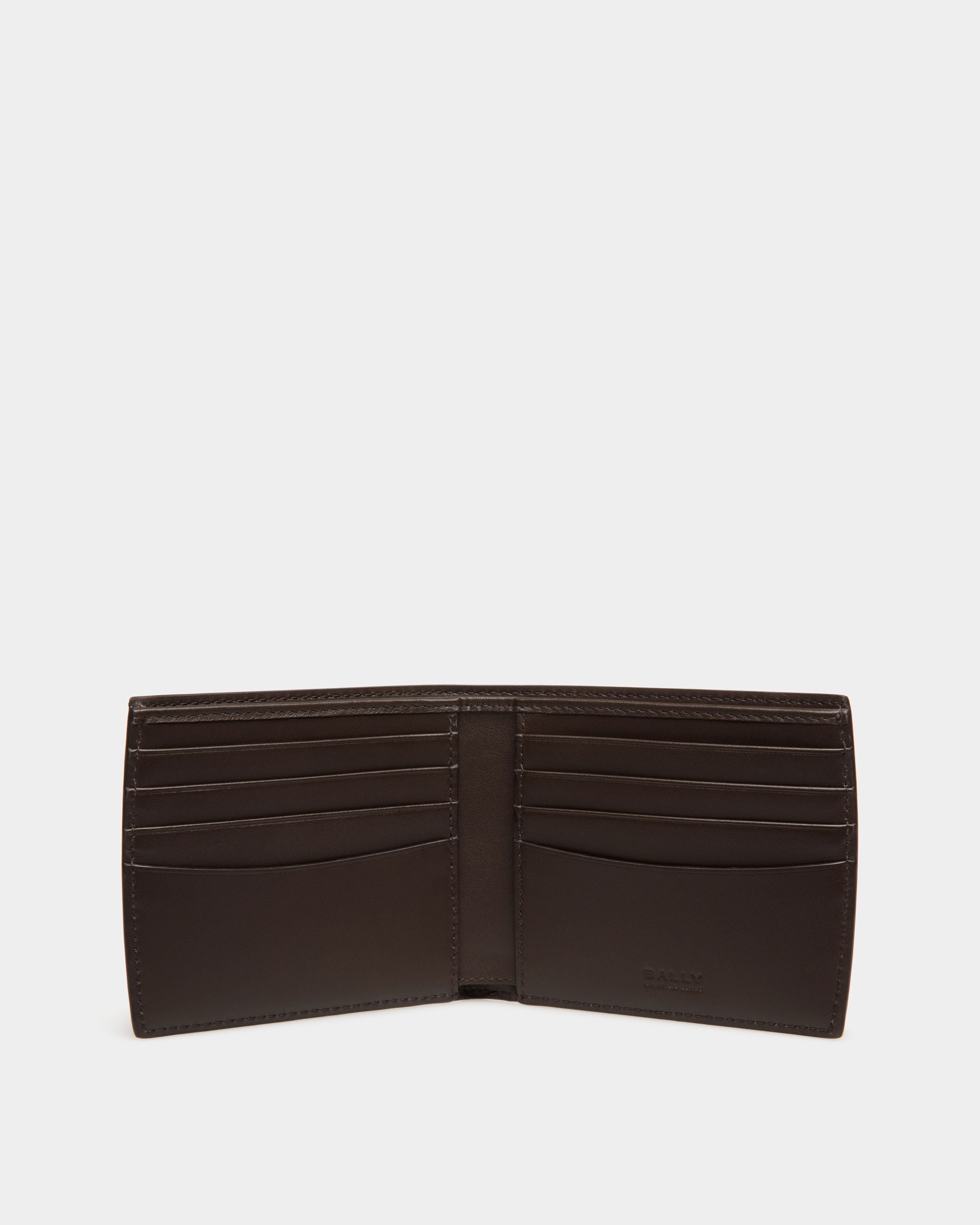 Deco Wallet In Brown Bovine - Herren - Bally - 03