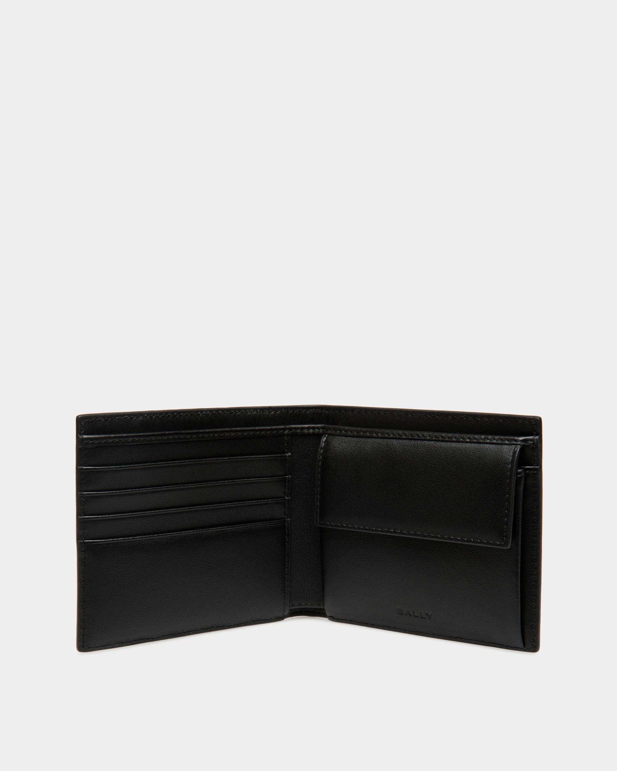 Mythos Zweiteilige Brieftasche Aus Recyceltem Leder In Schwarz - Herren - Bally - 03