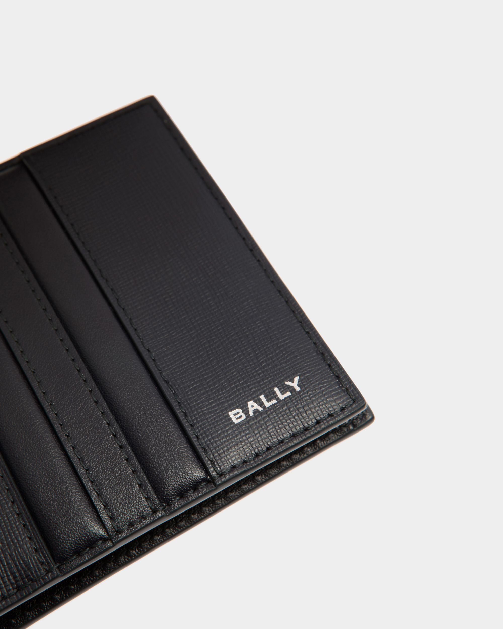 Mythos Zweiteilige Geldbörse Aus Recyceltem Leder In Navy Blue - Herren - Bally - 03