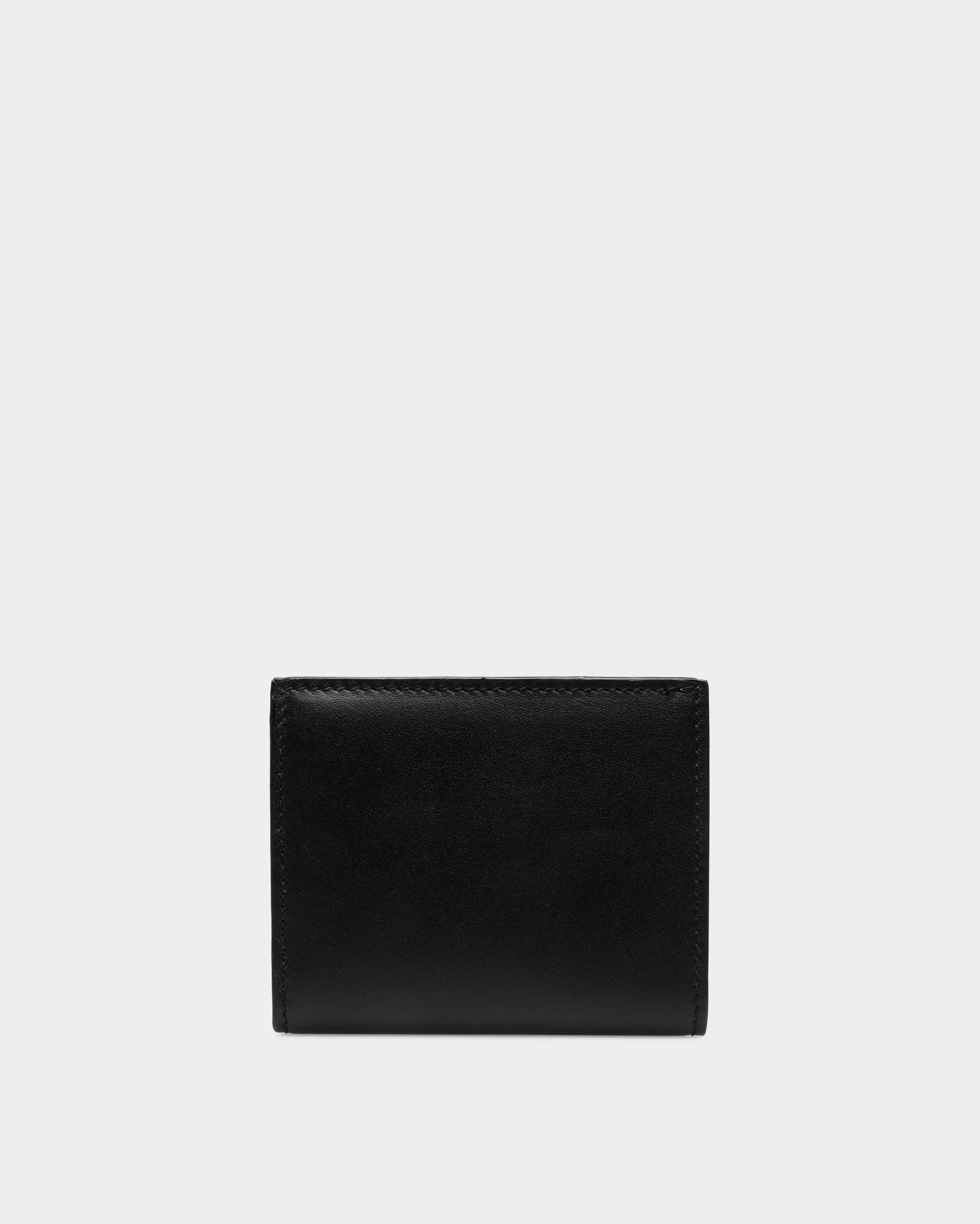 Dreiteilige Deco Geldbörse Aus Schwarzem Leder - Herren - Bally - 01