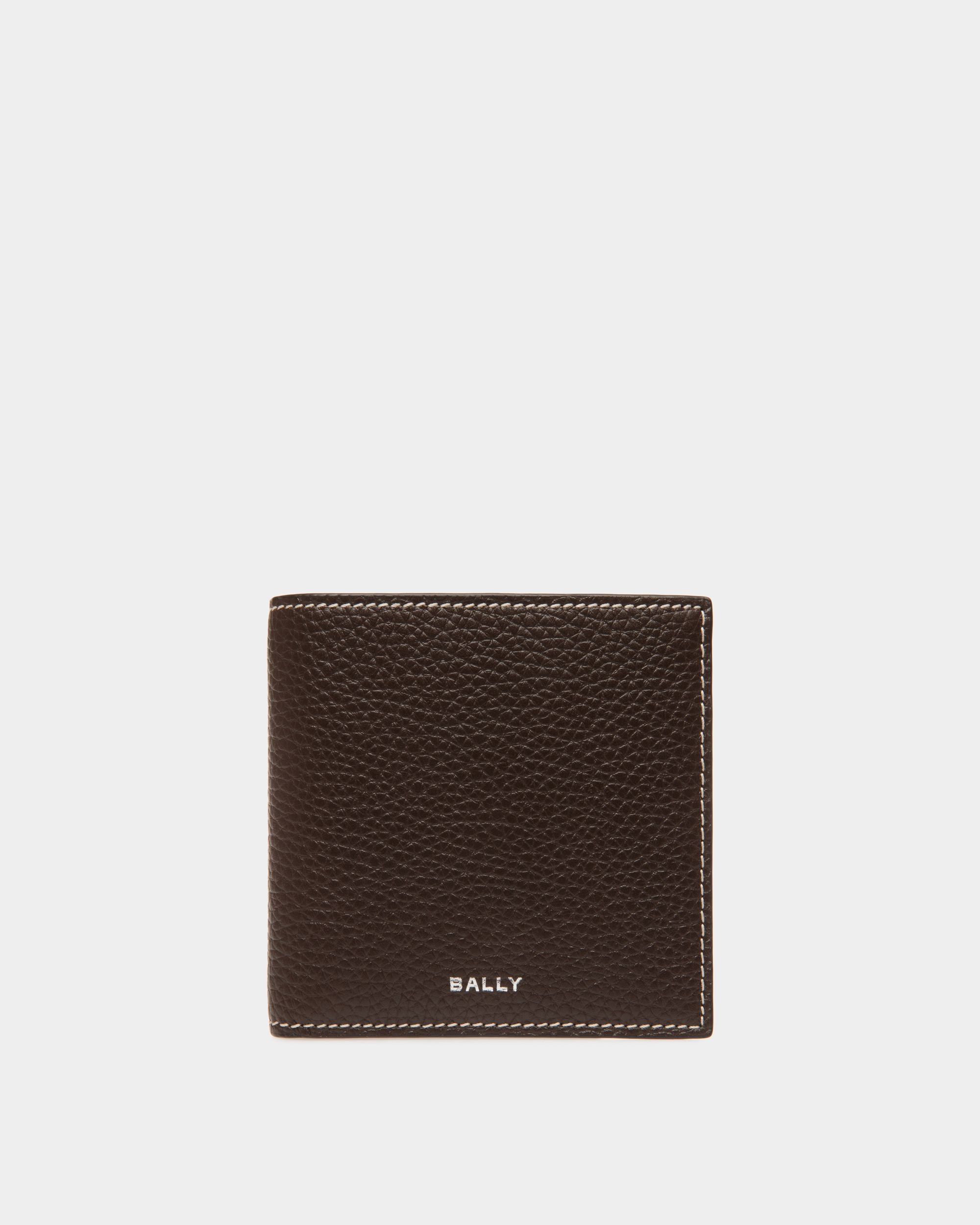 Zweiteilige Oeden Geldbörse Aus Leder In Ebenholzschwarz - Herren - Bally - 01