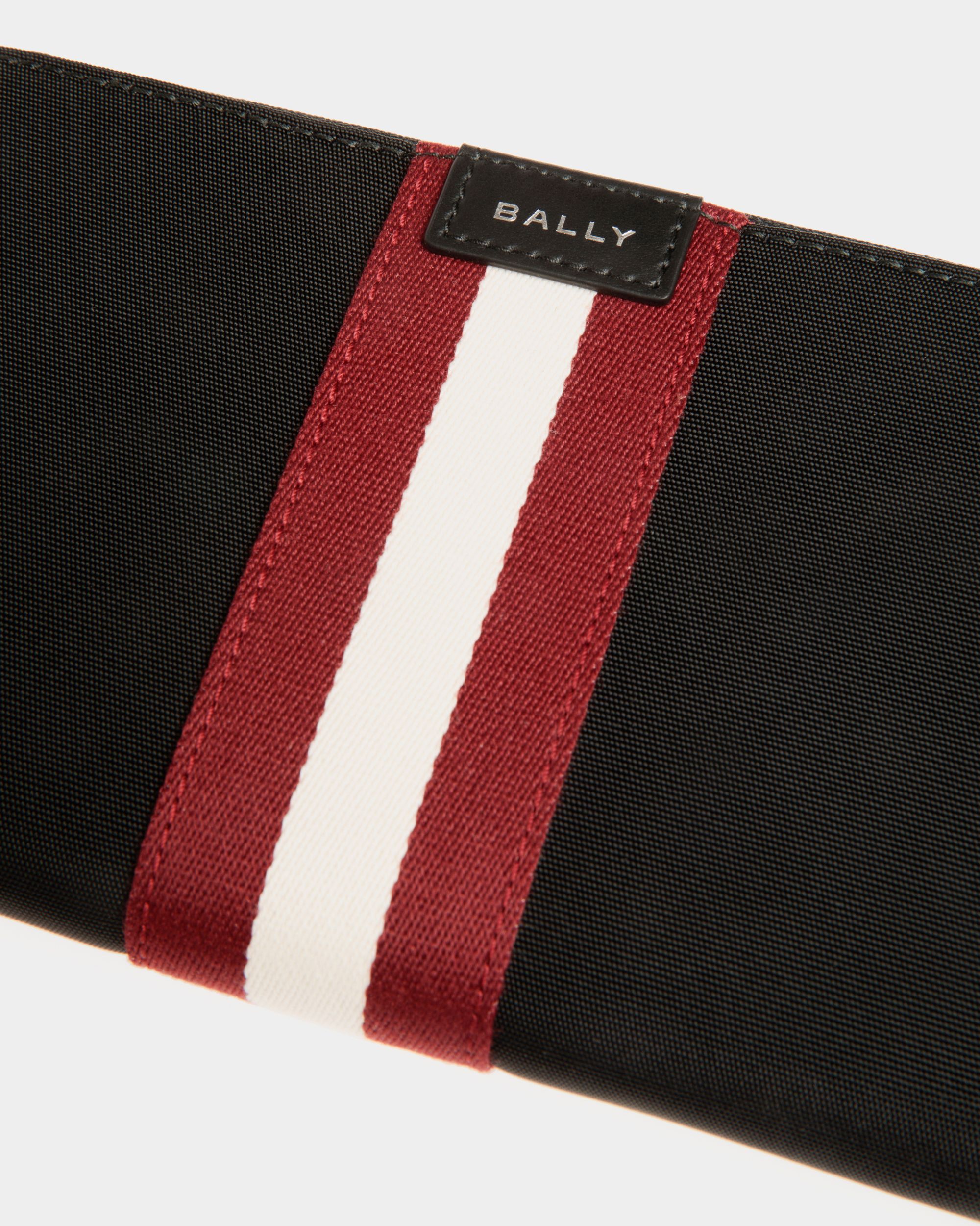 Code Geldbörse Mit Umlaufendem Reißverschluss Aus Schwarzem Nylon - Herren - Bally - 04