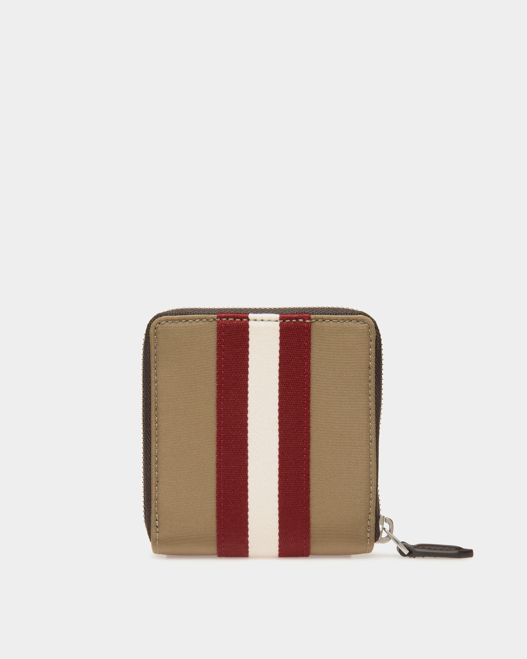 Zweiteilige Code Geldbörse Aus Nylon In Camel - Herren - Bally - 02