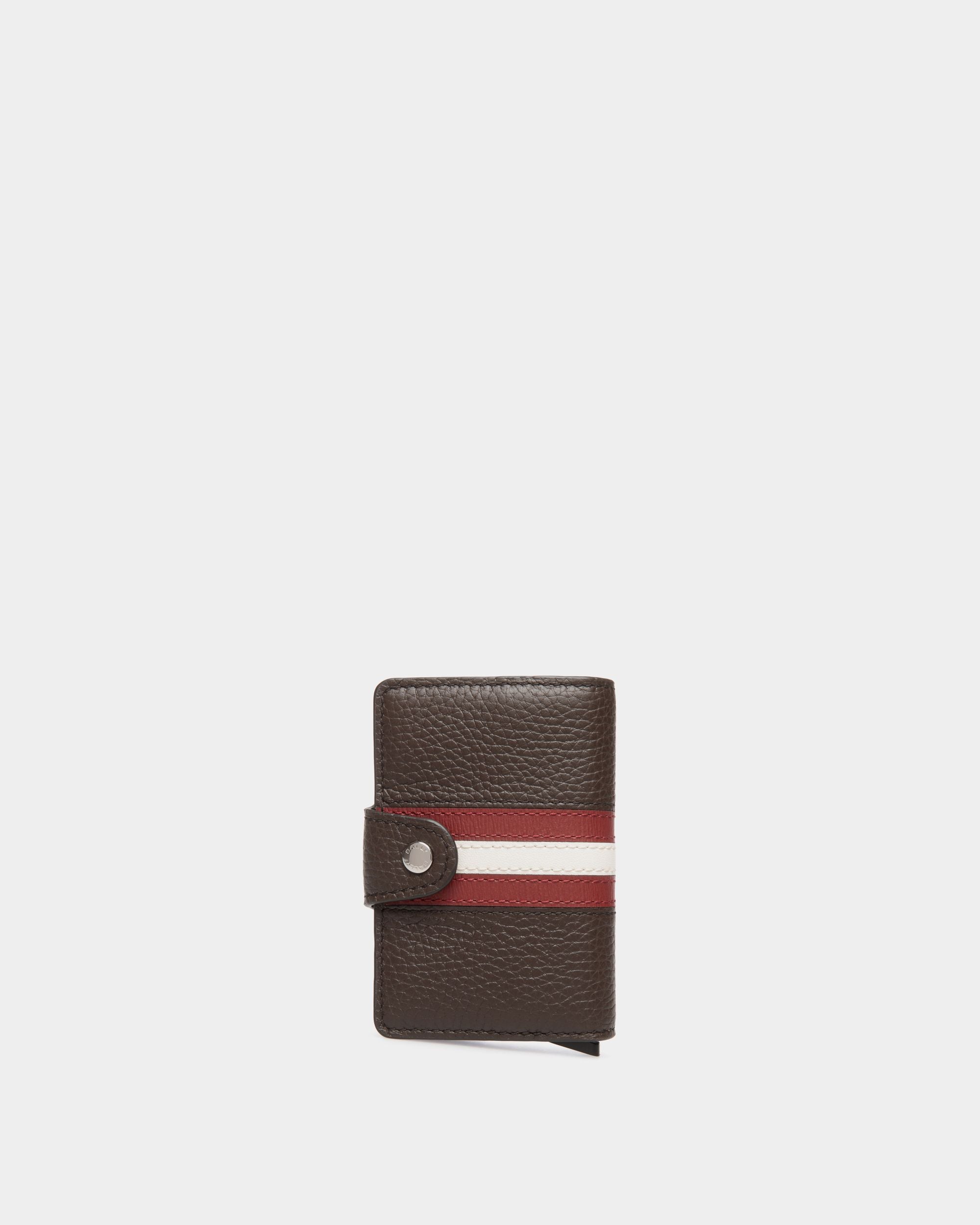 Ribbon Smart Wallet Aus Leder In Ebenholz - Herren - Bally - 02