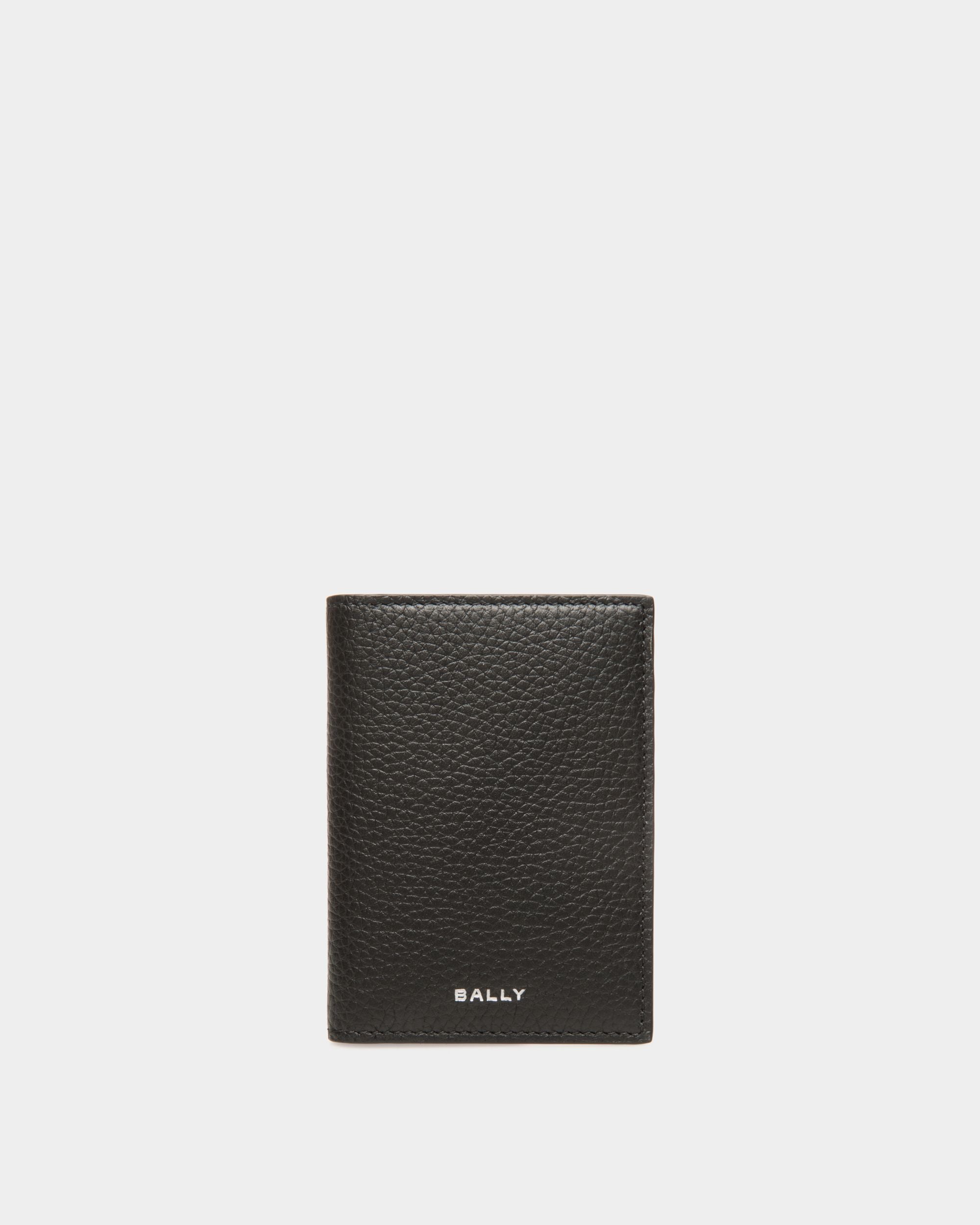 Zweiteilige Oeden Geldbörse Aus Schwarzem Leder - Herren - Bally - 01