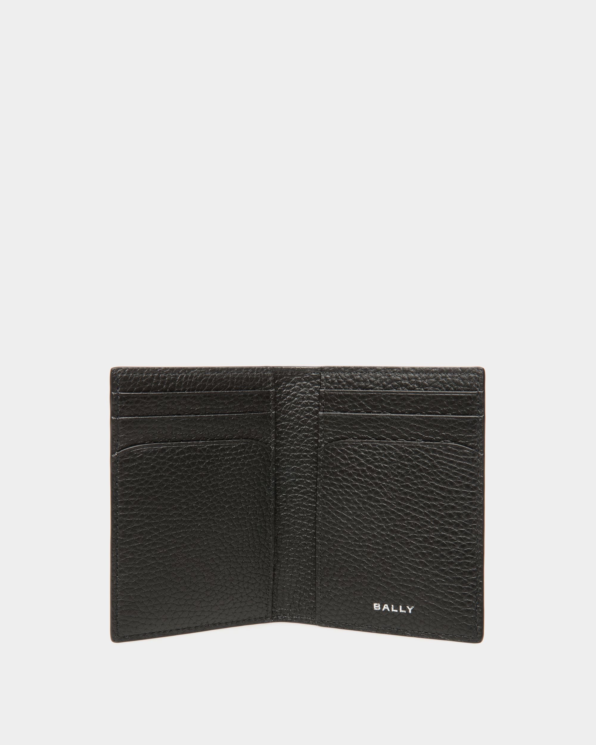 Zweiteilige Oeden Geldbörse Aus Schwarzem Leder - Herren - Bally - 03