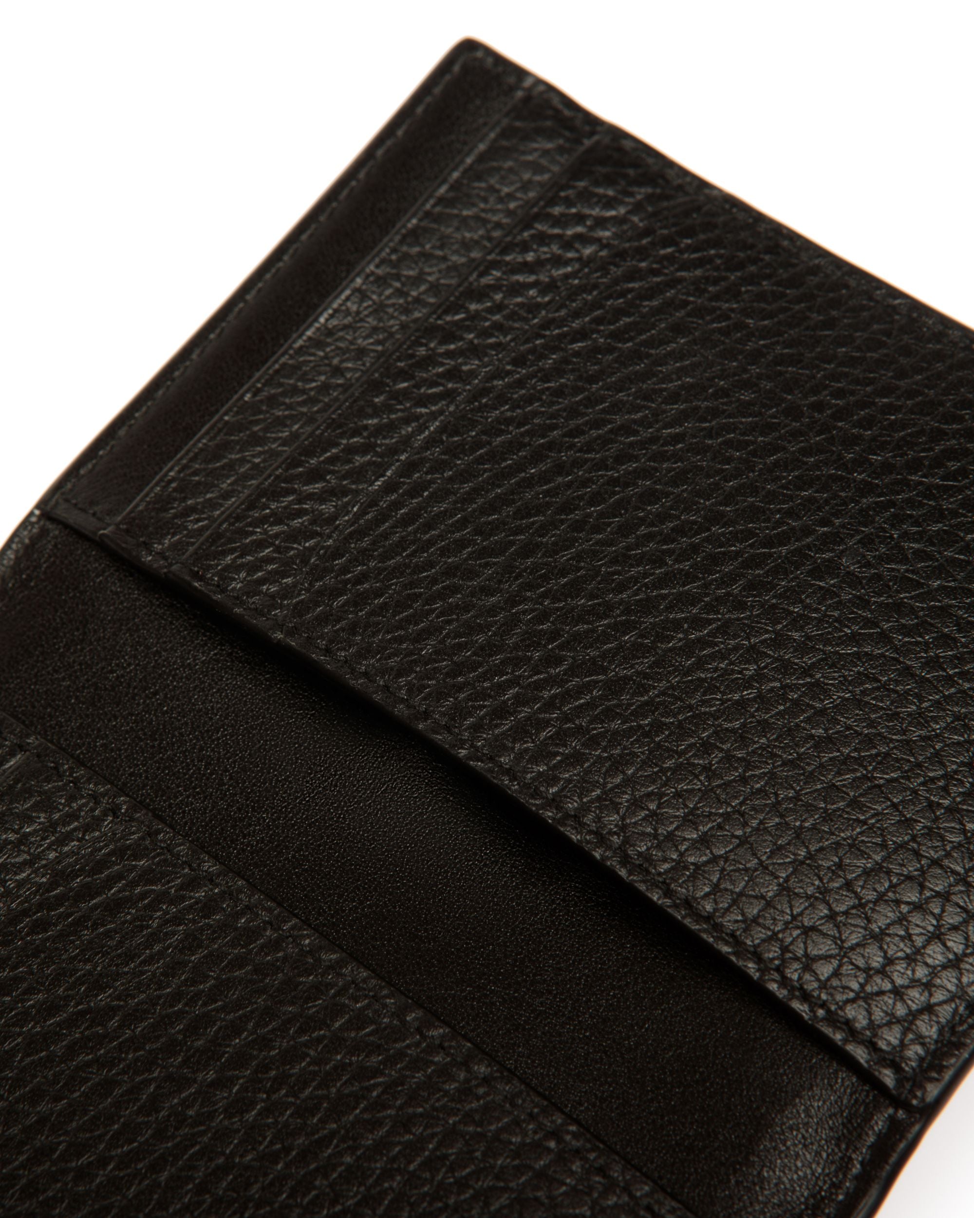 Zweiteilige Oeden Geldbörse Aus Schwarzem Leder - Herren - Bally - 04