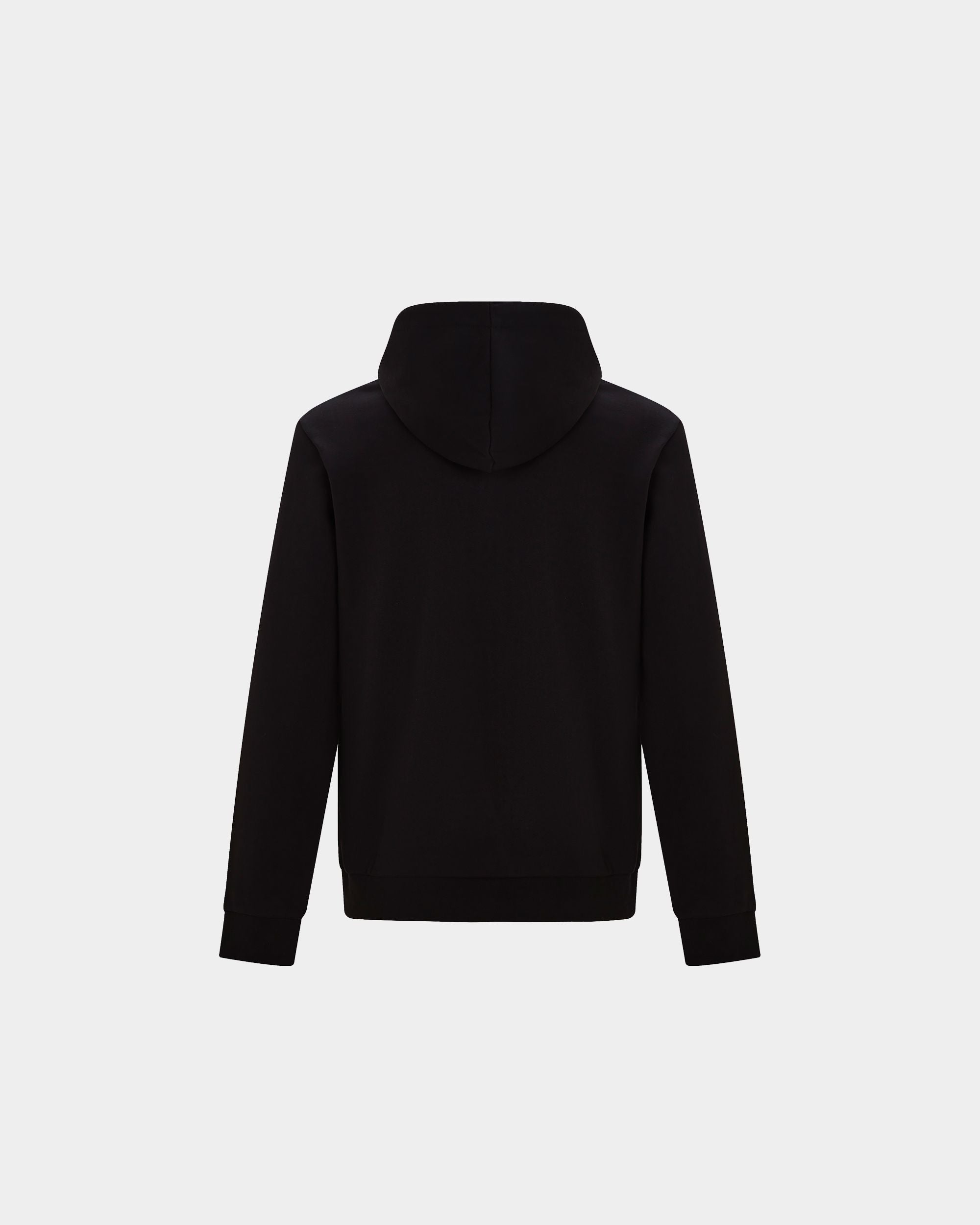 Men's Black Hooded Sweatshirt - Herren - Bally - 05