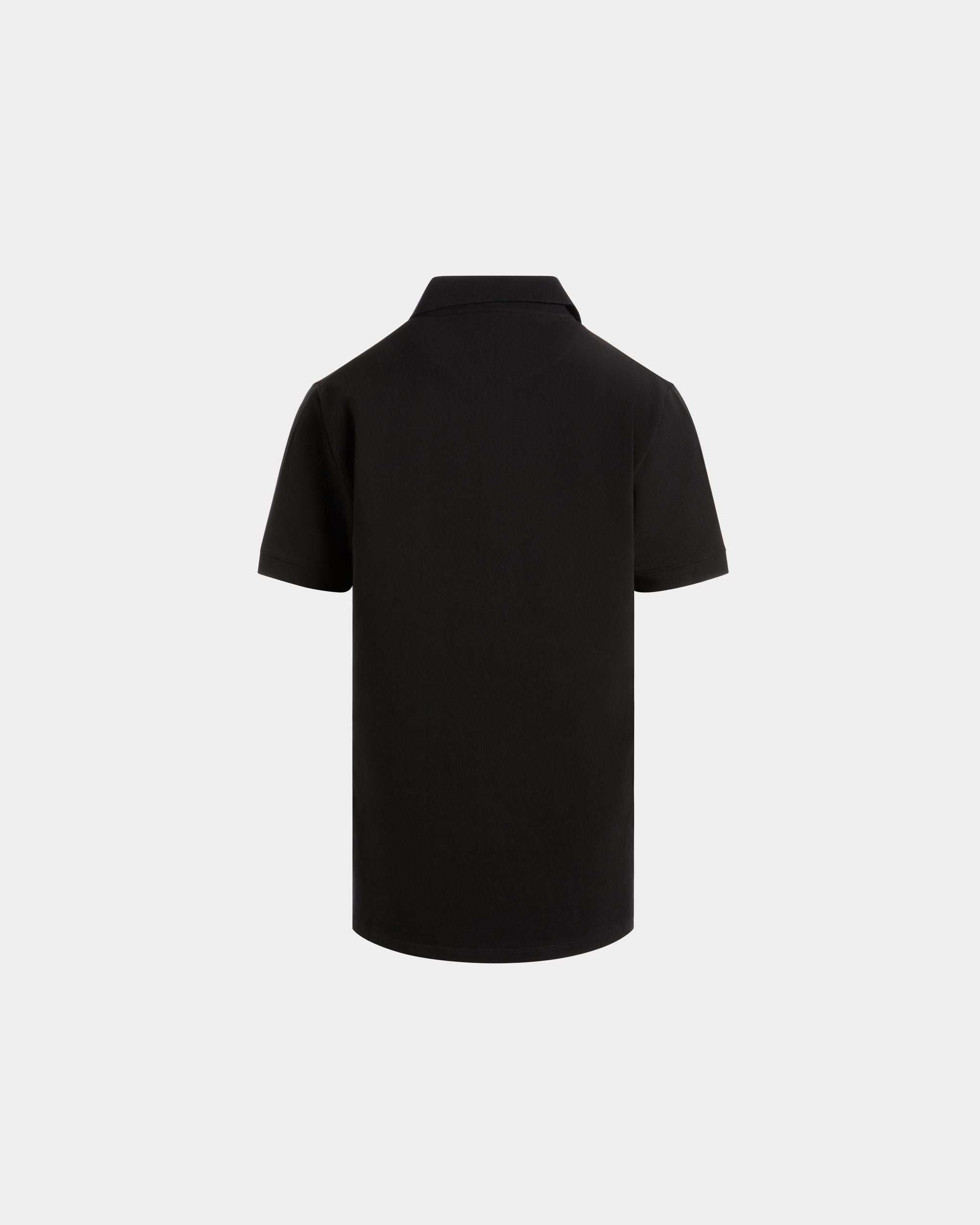 Polo In Black Cotton - Herren - Bally - 03