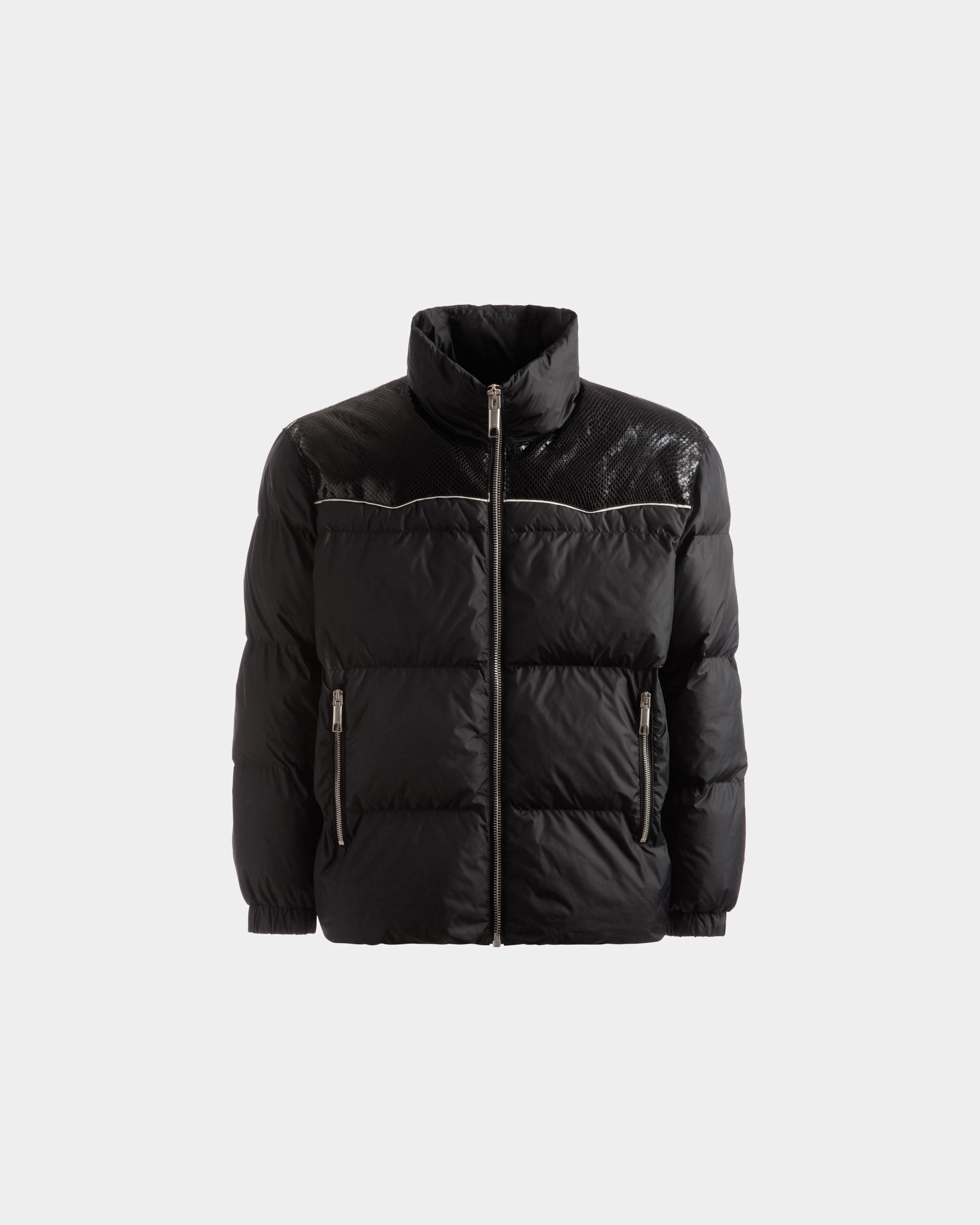 Steppjacke Aus Schwarzem Nylon - Herren - Bally - 01