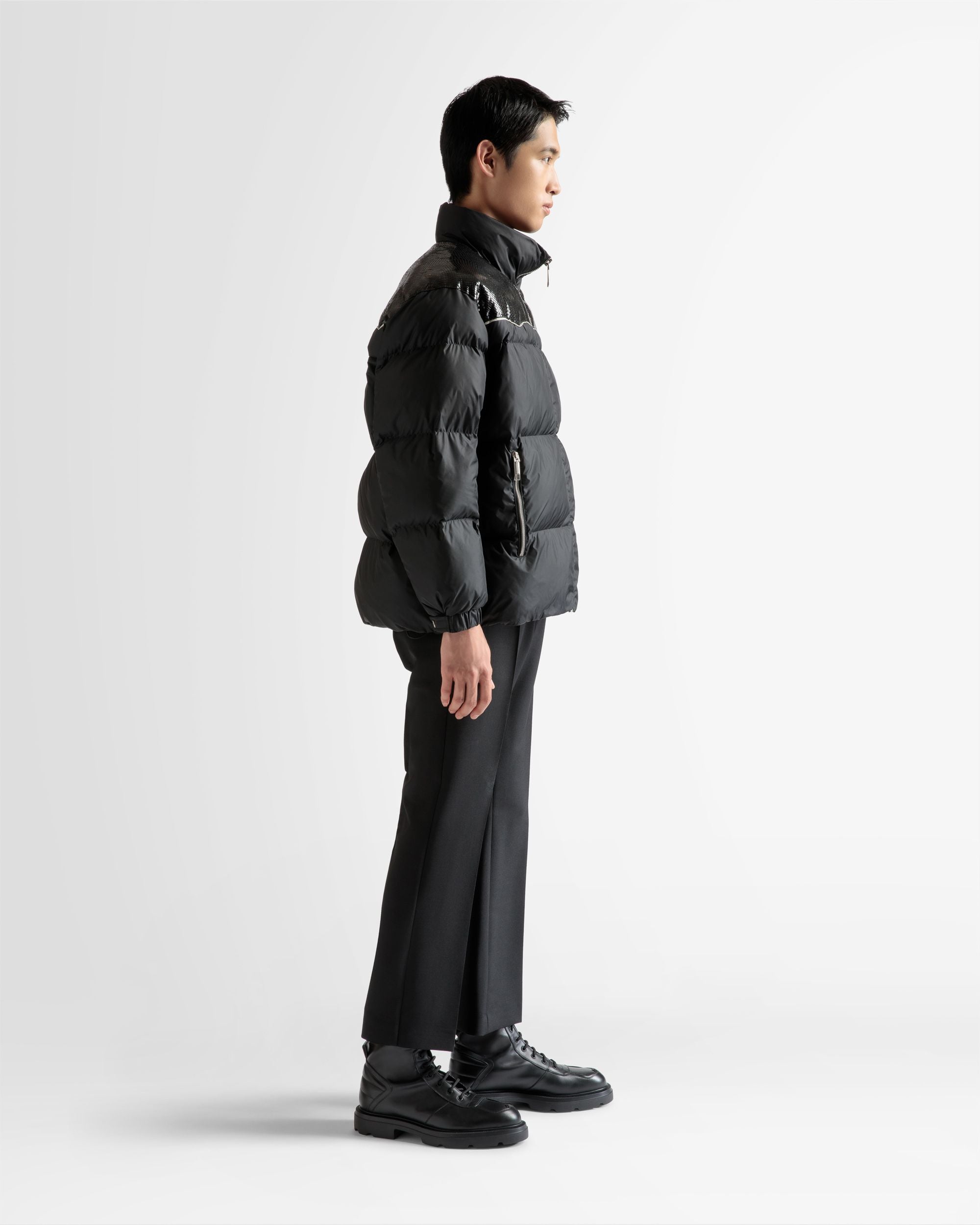 Steppjacke Aus Schwarzem Nylon - Herren - Bally - 05