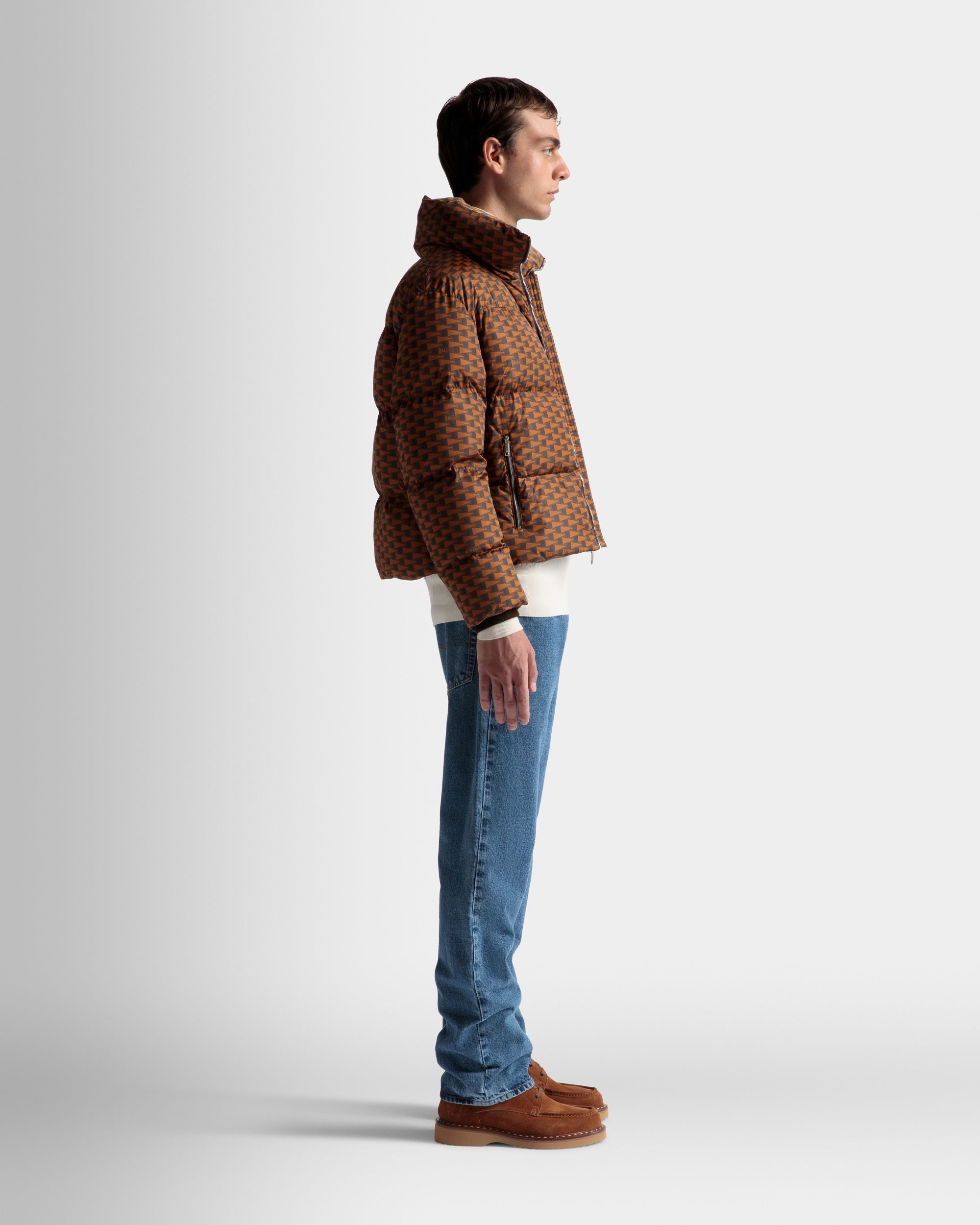 Steppjacke Aus Nylon In Braun - Herren - Bally - 05