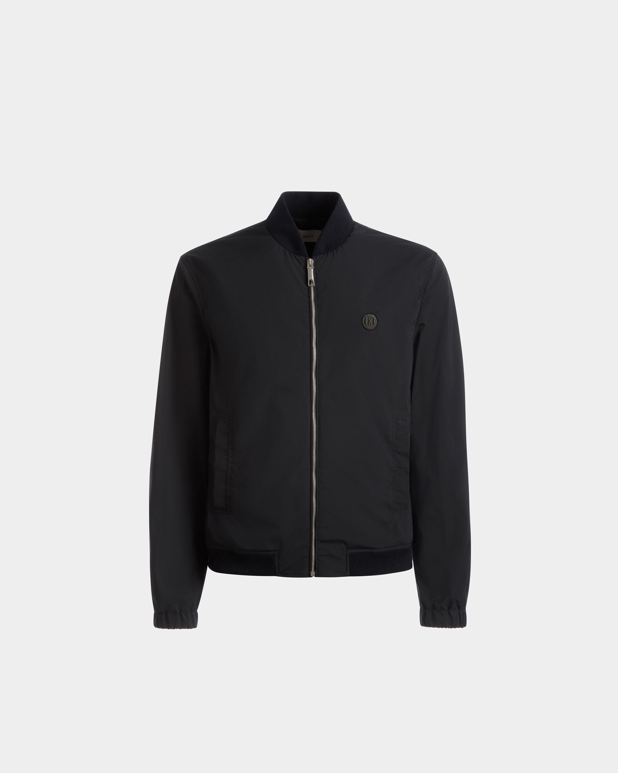 Bomberjacke Aus Stoff in Tintenblau - Herren - Bally - 01