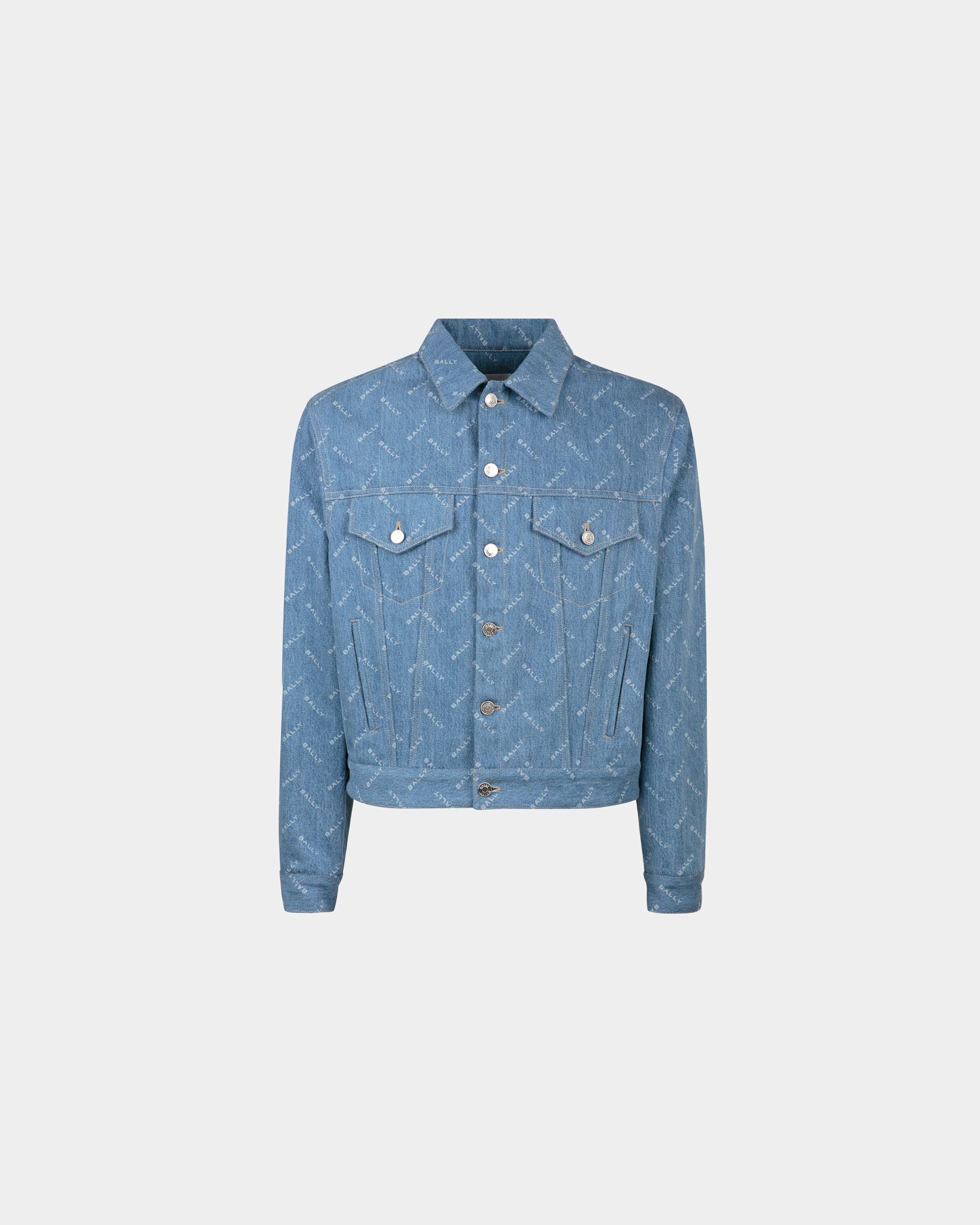 Jeansjacke Aus Baumwolle In Hellblau - Herren - Bally - 01