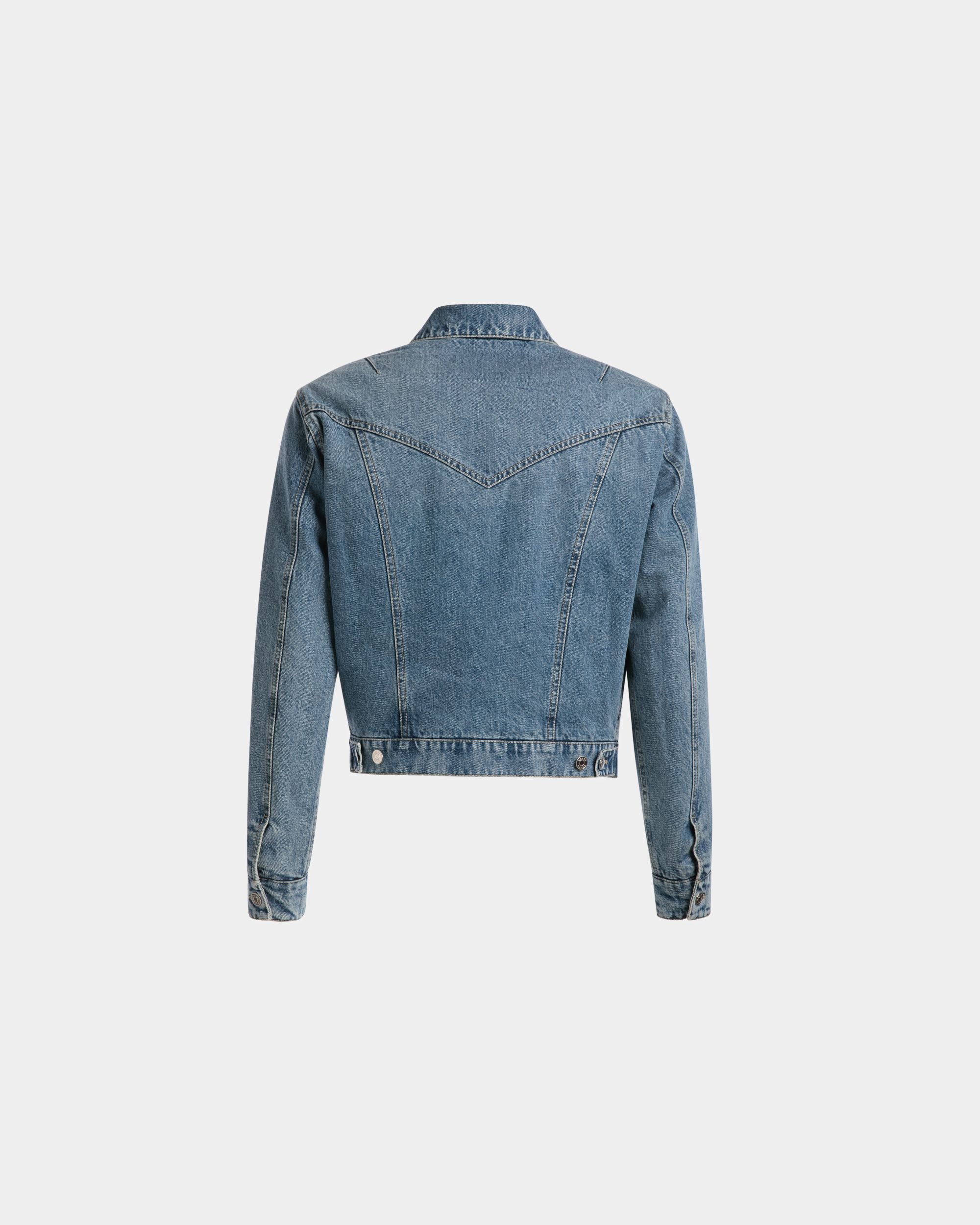 Geknöpfte Jacke Aus Hellblauem Denim - Herren - Bally - 07