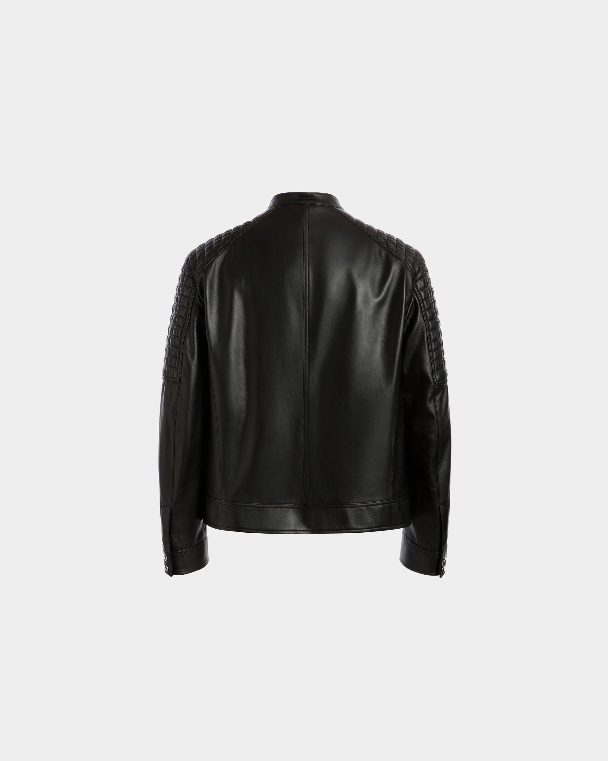 Jacket In Black Leather - Herren - Bally - 03