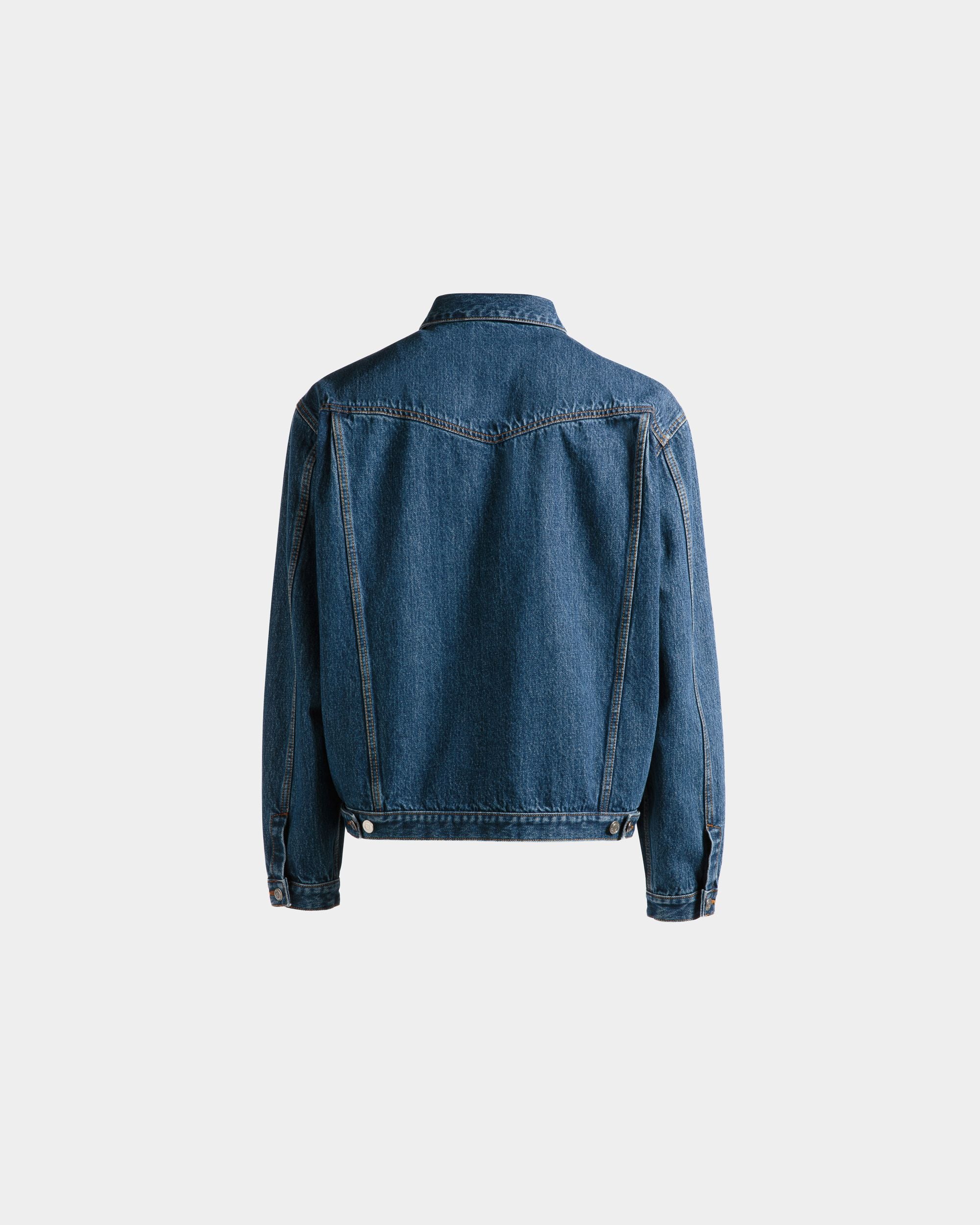 Jeansjacke Aus Baumwolle In Medium Blue - Herren - Bally - 03