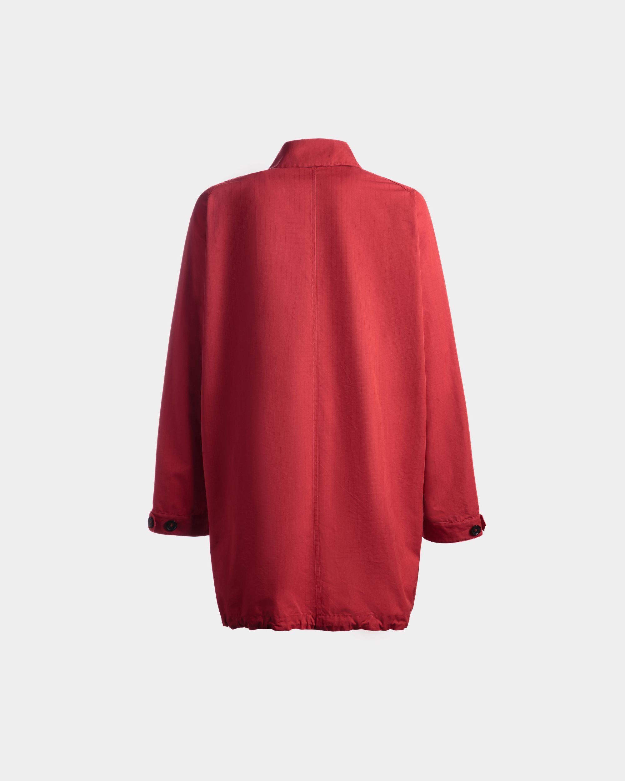 Mantel Aus Nylon In Candy Red - Herren - Bally - 07