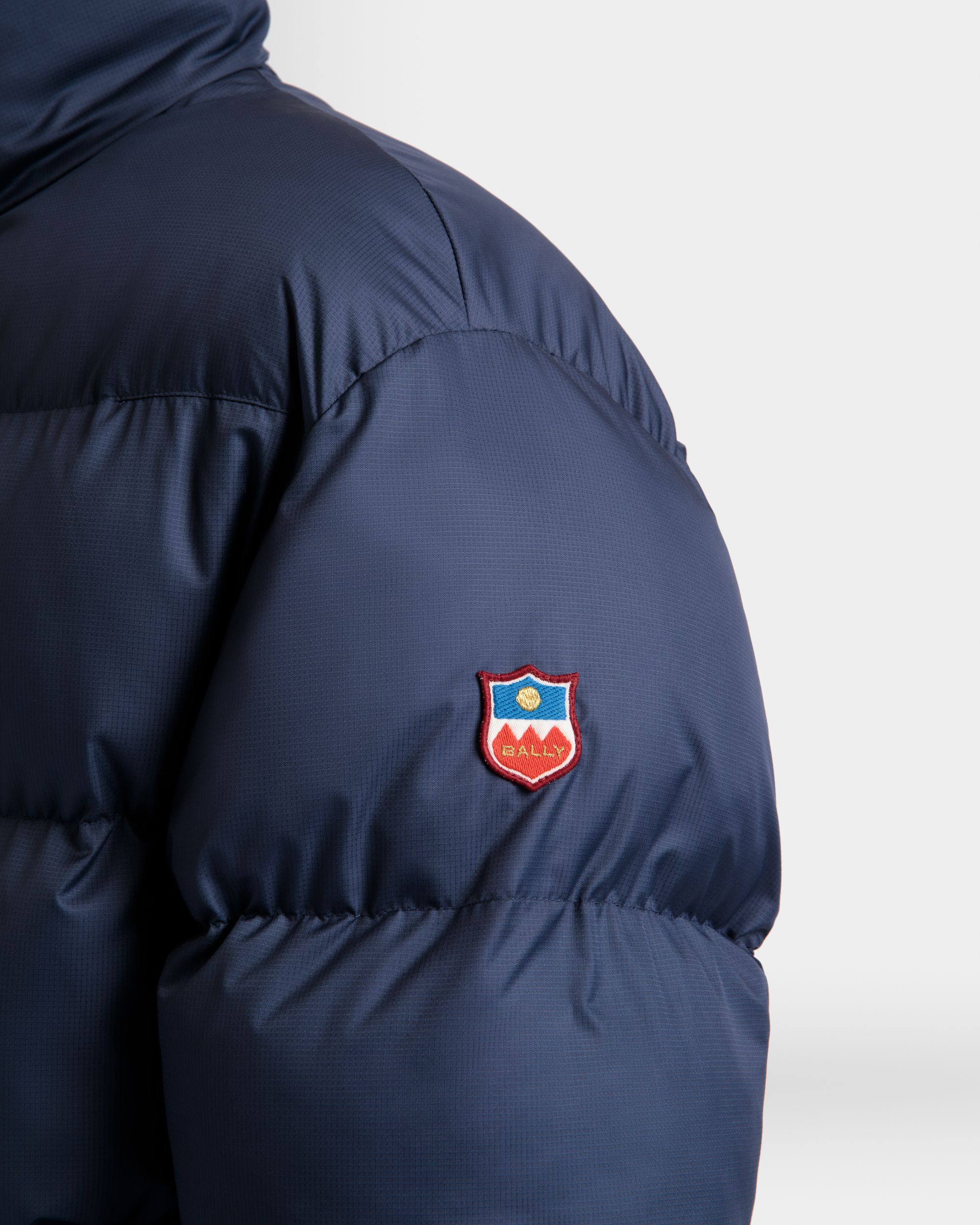 Steppjacke Aus Nylon In Navy Blue - Herren - Bally - 04