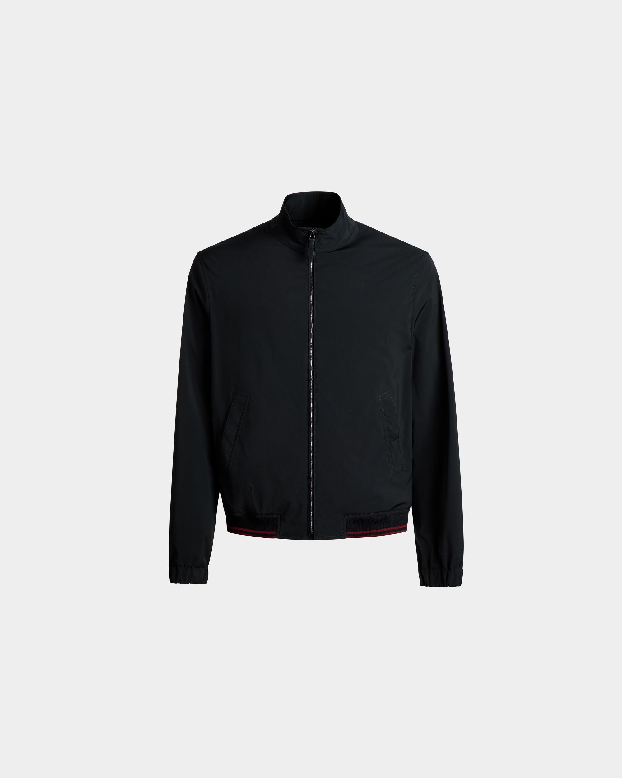 Bomberjacke Aus Nylon In Navy Blue - Herren - Bally - 01