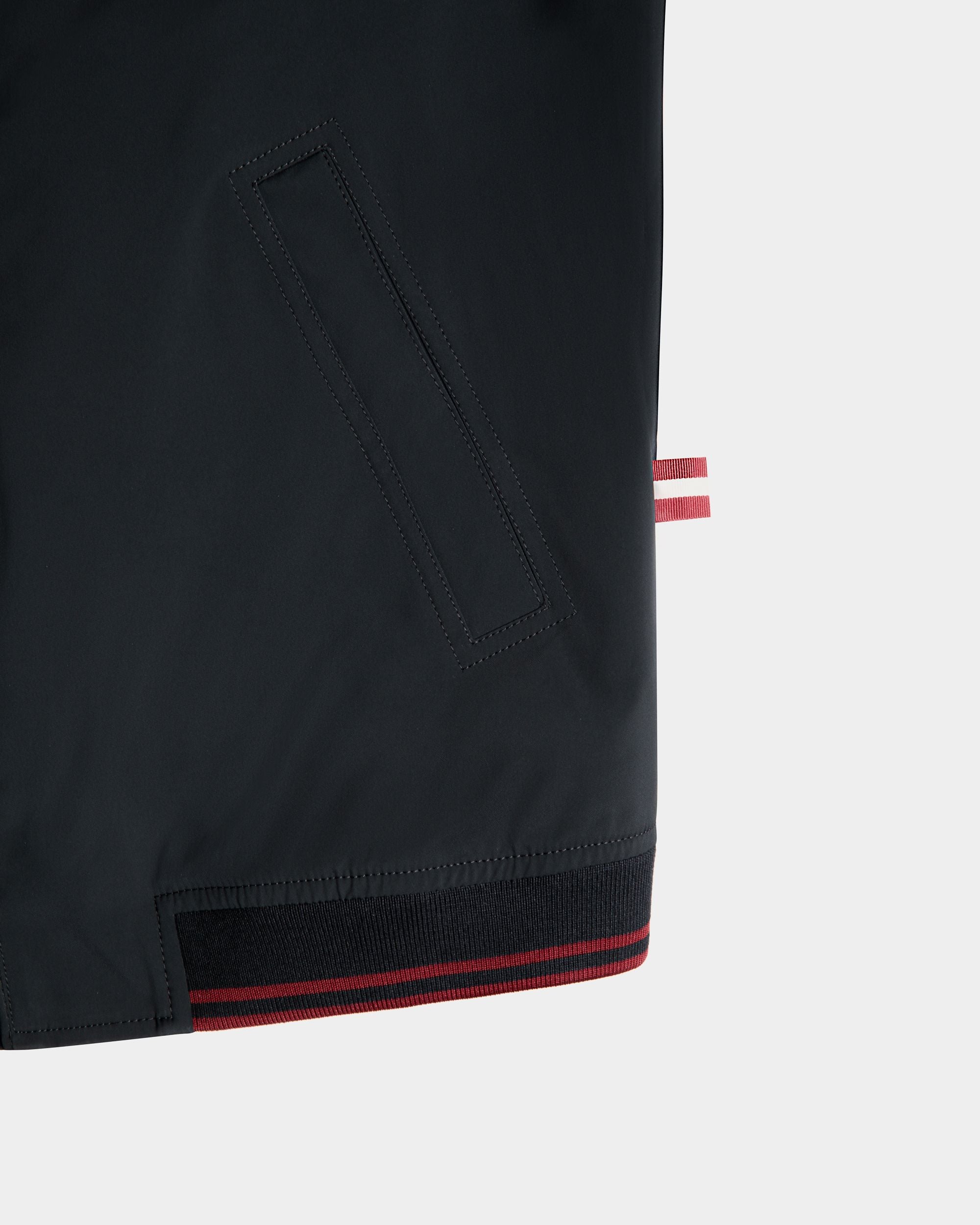 Bomberjacke Aus Nylon In Navy Blue - Herren - Bally - 02