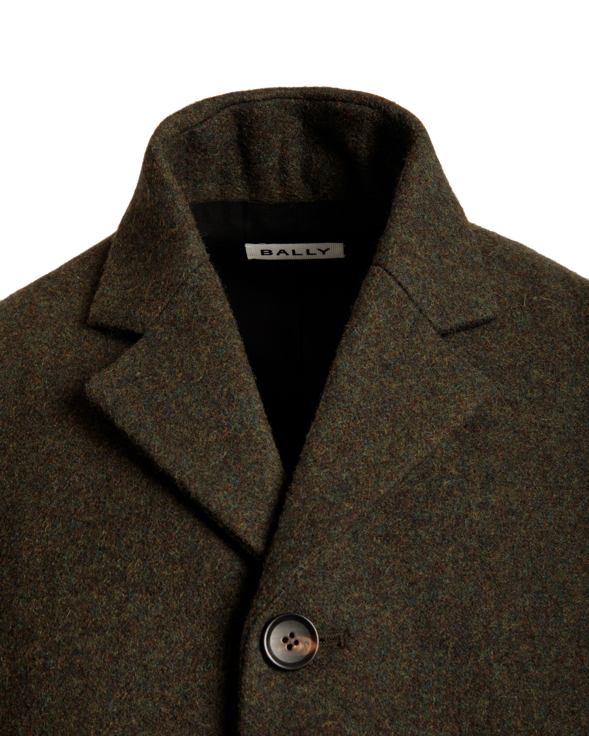 Blazer Aus Dunkelgrüner Wolle - Herren - Bally - 03