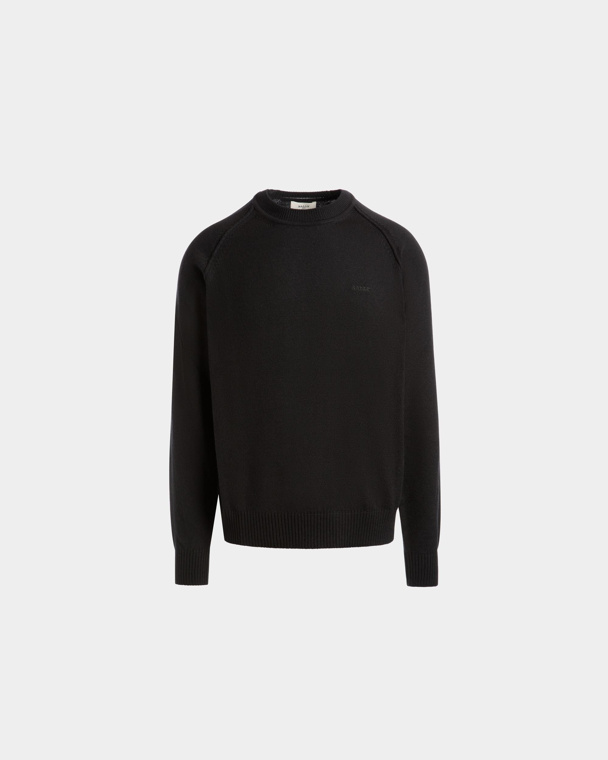 Knitwear In Mix Wool Black - Herren - Bally - 01