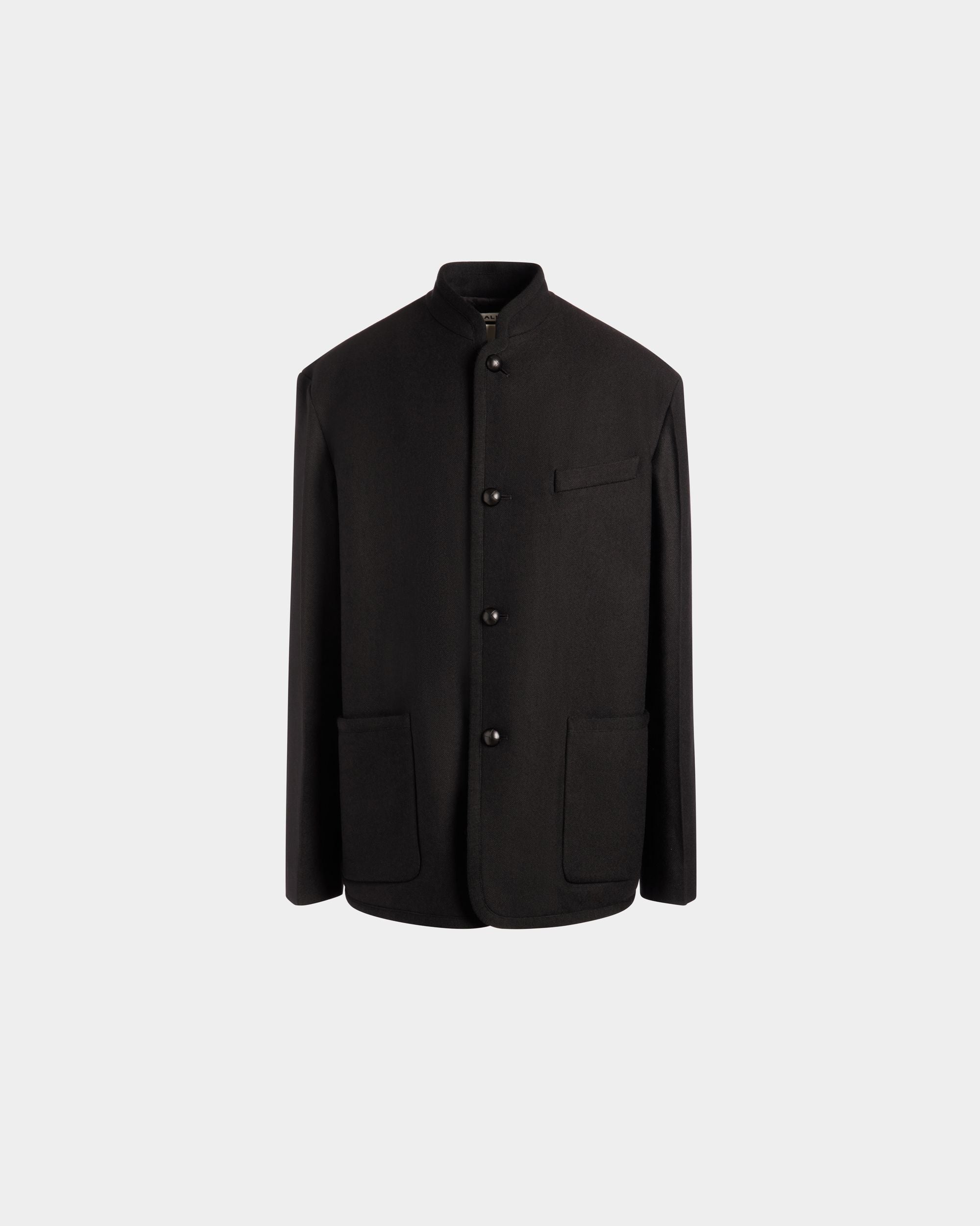 Winter Capsule Blazer Aus Wollmix In Schwarz - Herren - Bally - 01