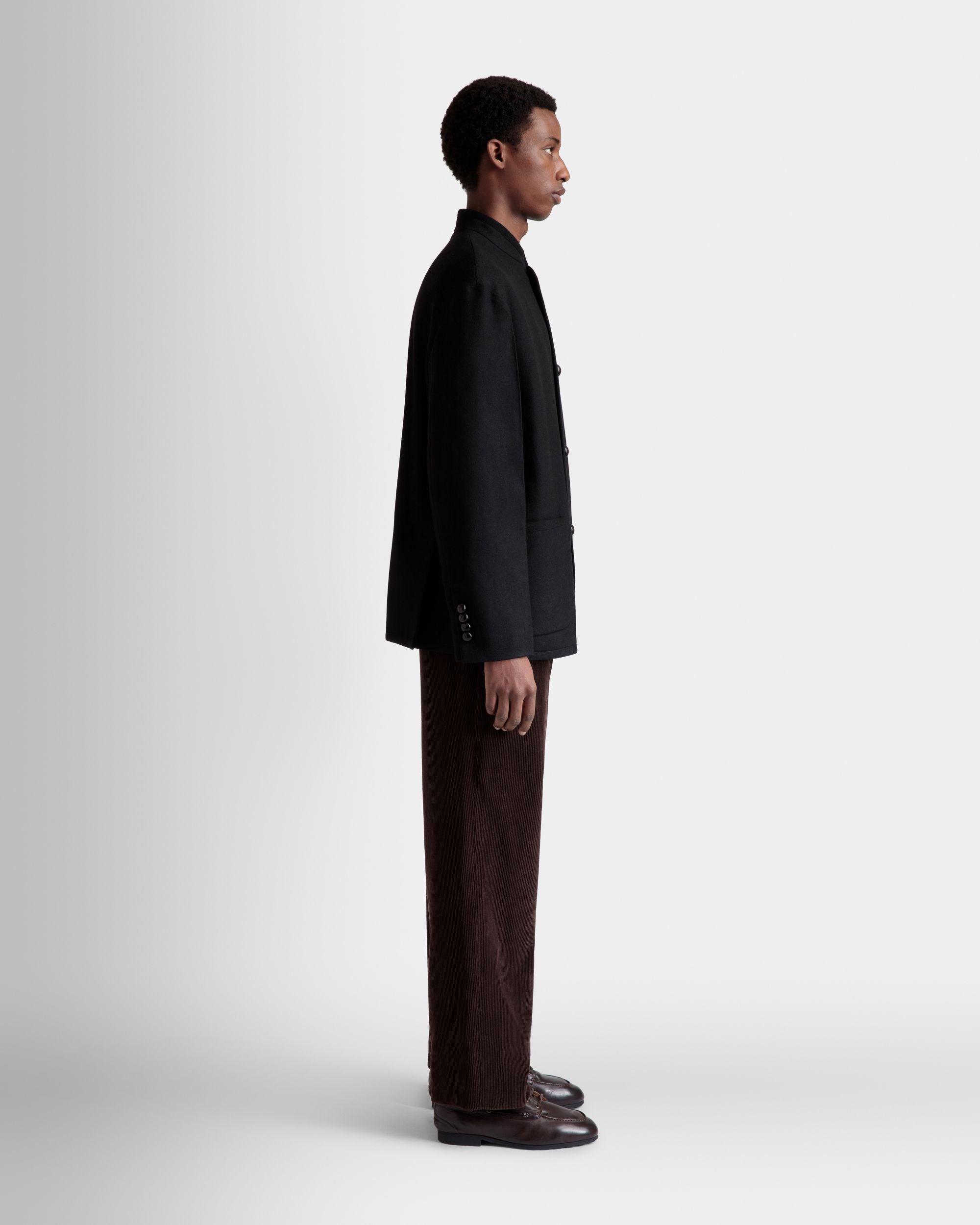 Winter Capsule Blazer Aus Wollmix In Schwarz - Herren - Bally - 05