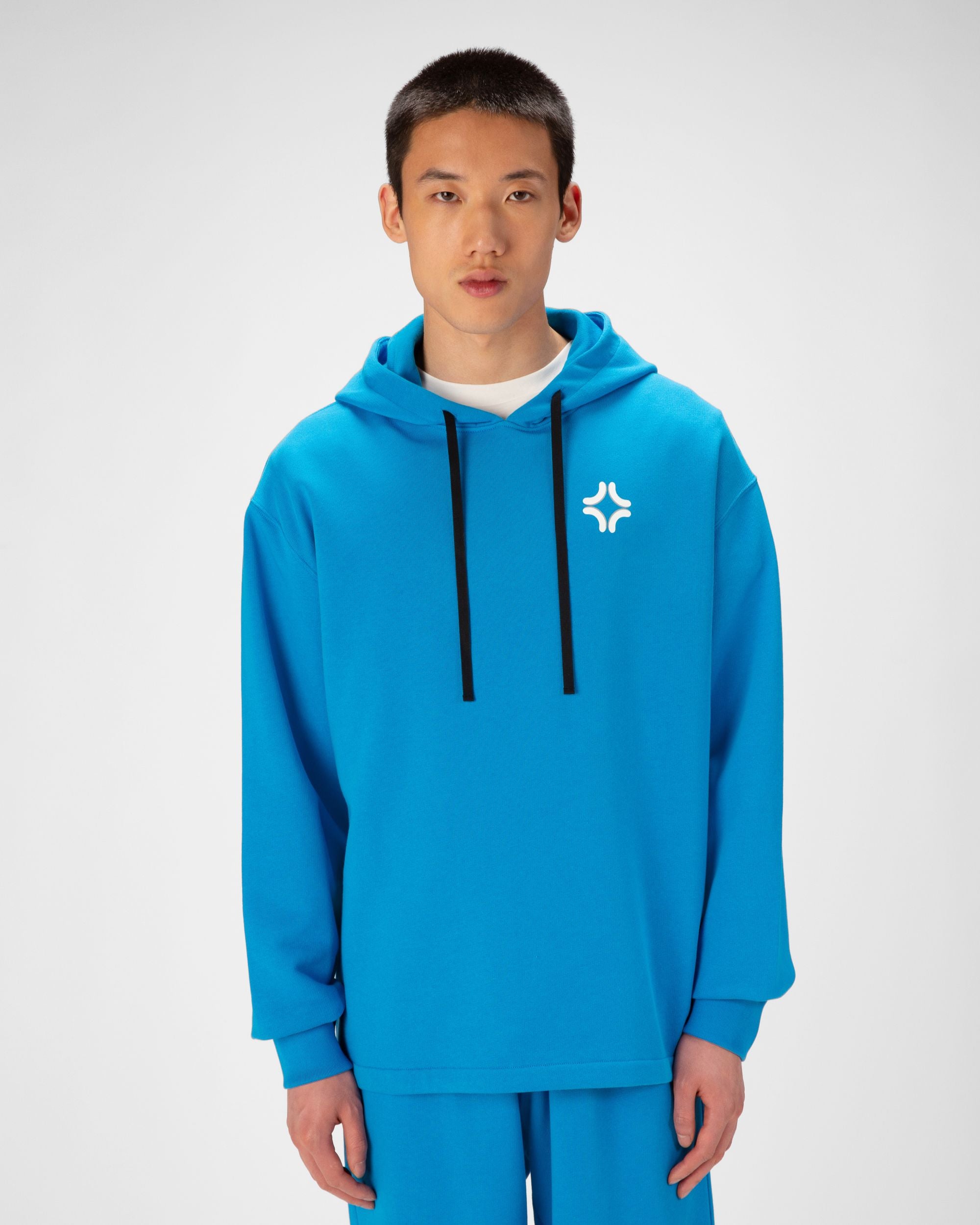 Sweatshirt Aus Bio-Baumwolle In Blau - Herren - Bally - 03