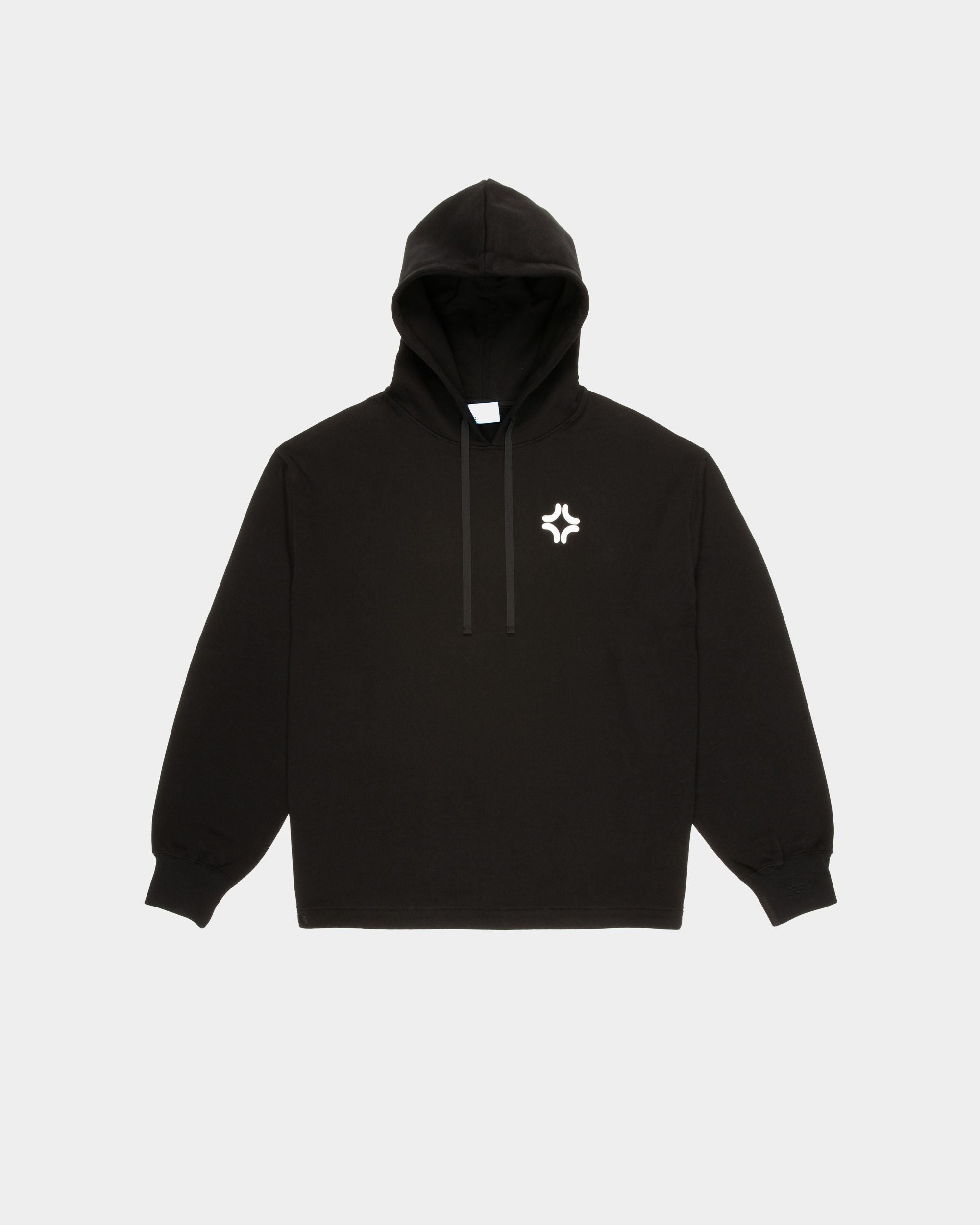 Sweatshirt Aus Bio-Baumwolle In Schwarz - Herren - Bally - 01