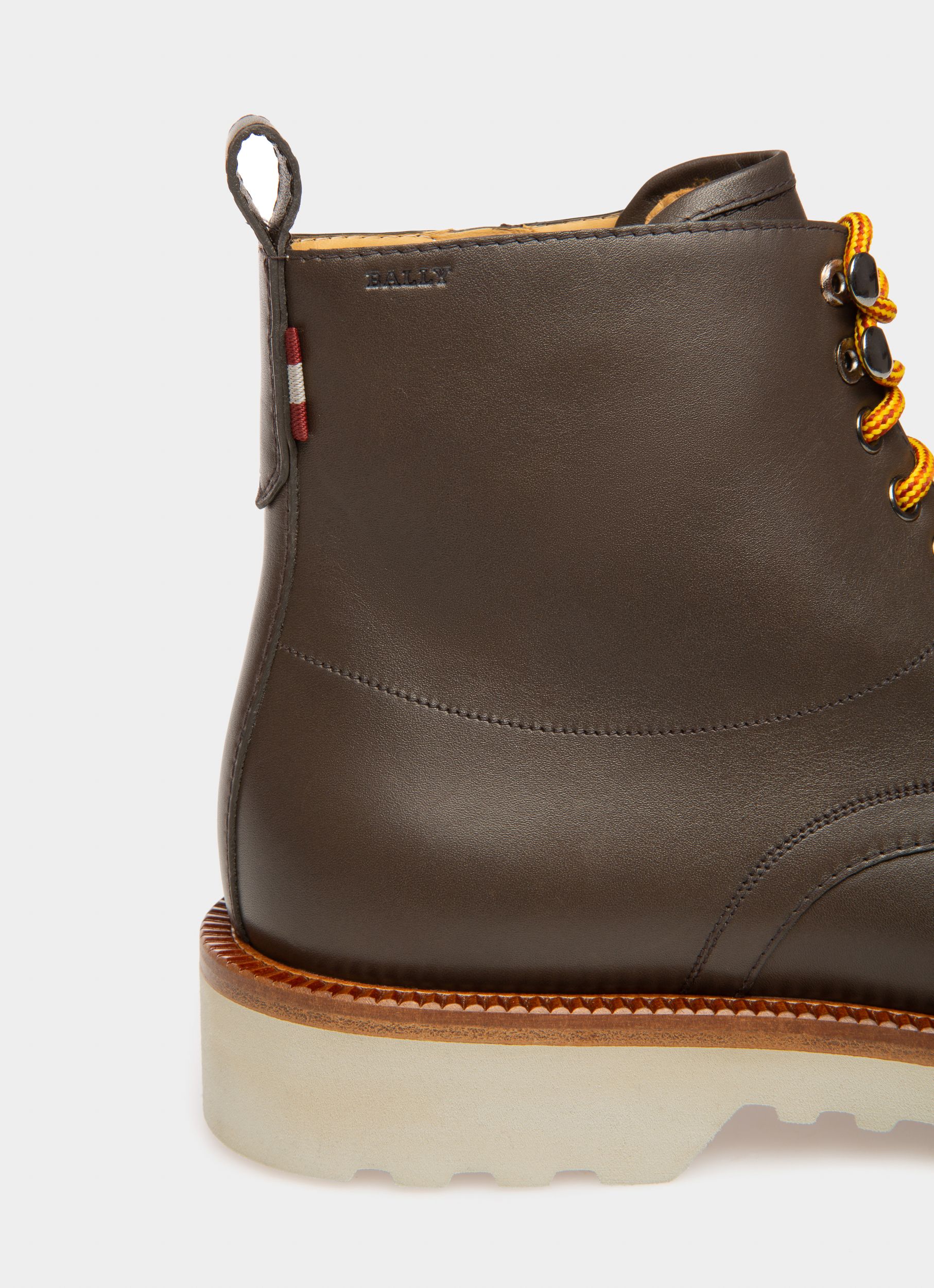 Nottingham Stiefel Aus Leder In Army Green - Herren - Bally - 06