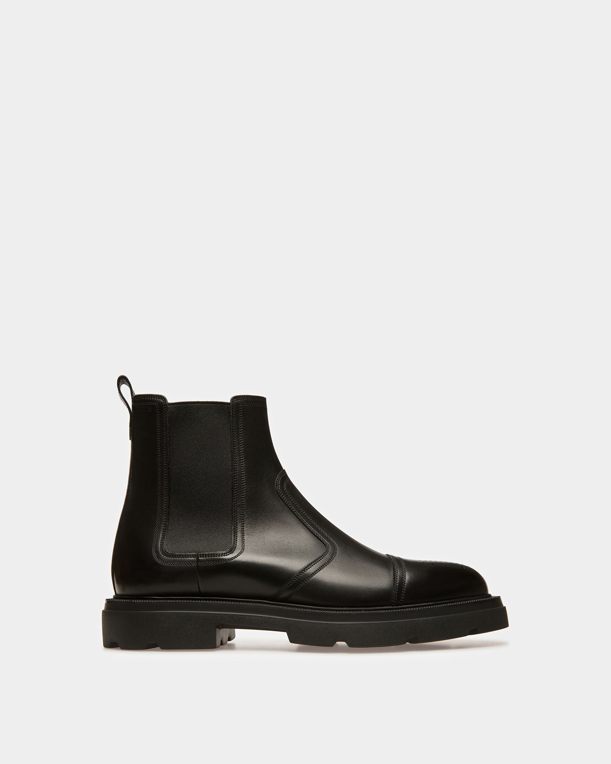 Zecron Lederstiefel In Schwarz - Herren - Bally - 01