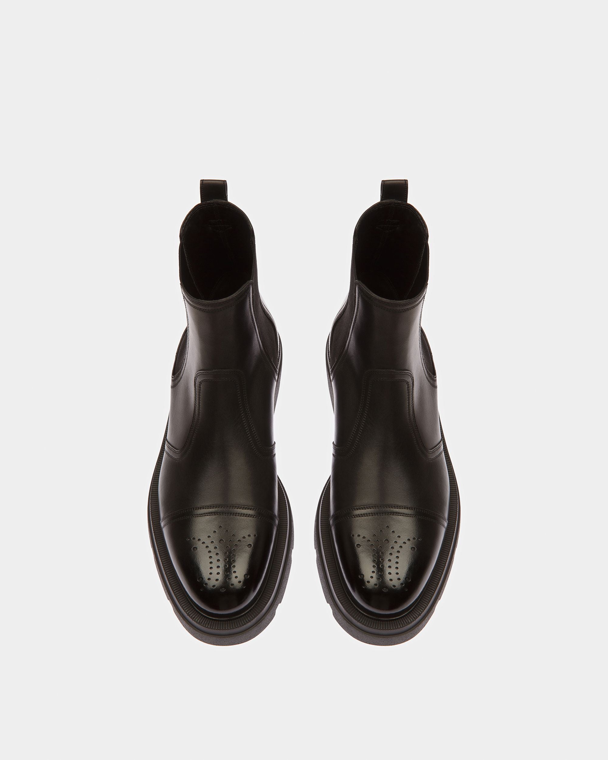 Zecron Lederstiefel In Schwarz - Herren - Bally - 02